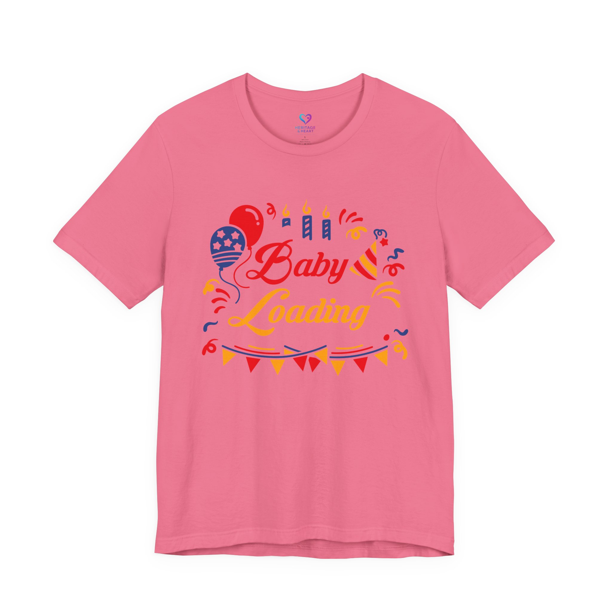 Baby Loading Tee – Cute Pregnancy Announcement T-Shirt - Image 15