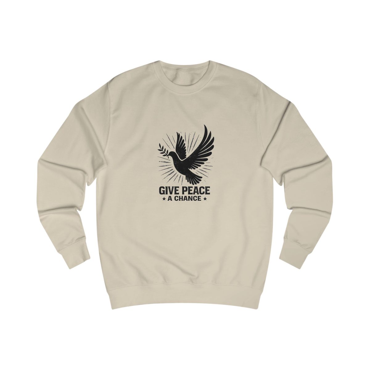 Give Peace a Chance Sweatshirt — Dove Graphic Peace Crewneck