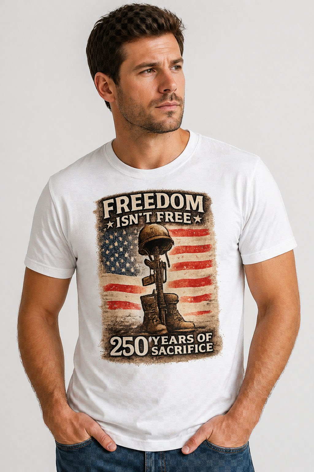 Freedom Isn't Free 250 Years Tee