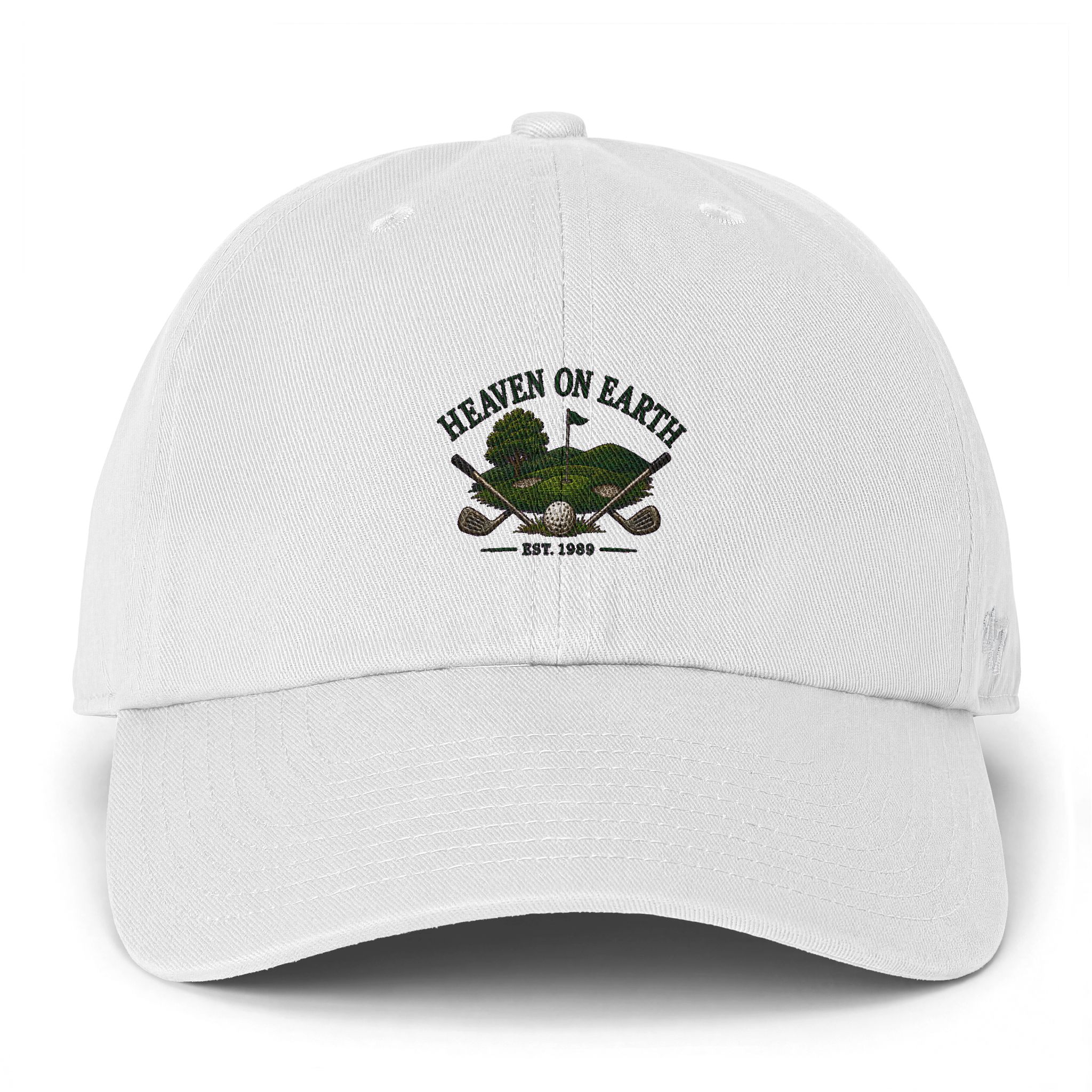 Heaven On Earth Embroidered Cap – Clean Up Crew Outdoor Baseball Hat - Image 2