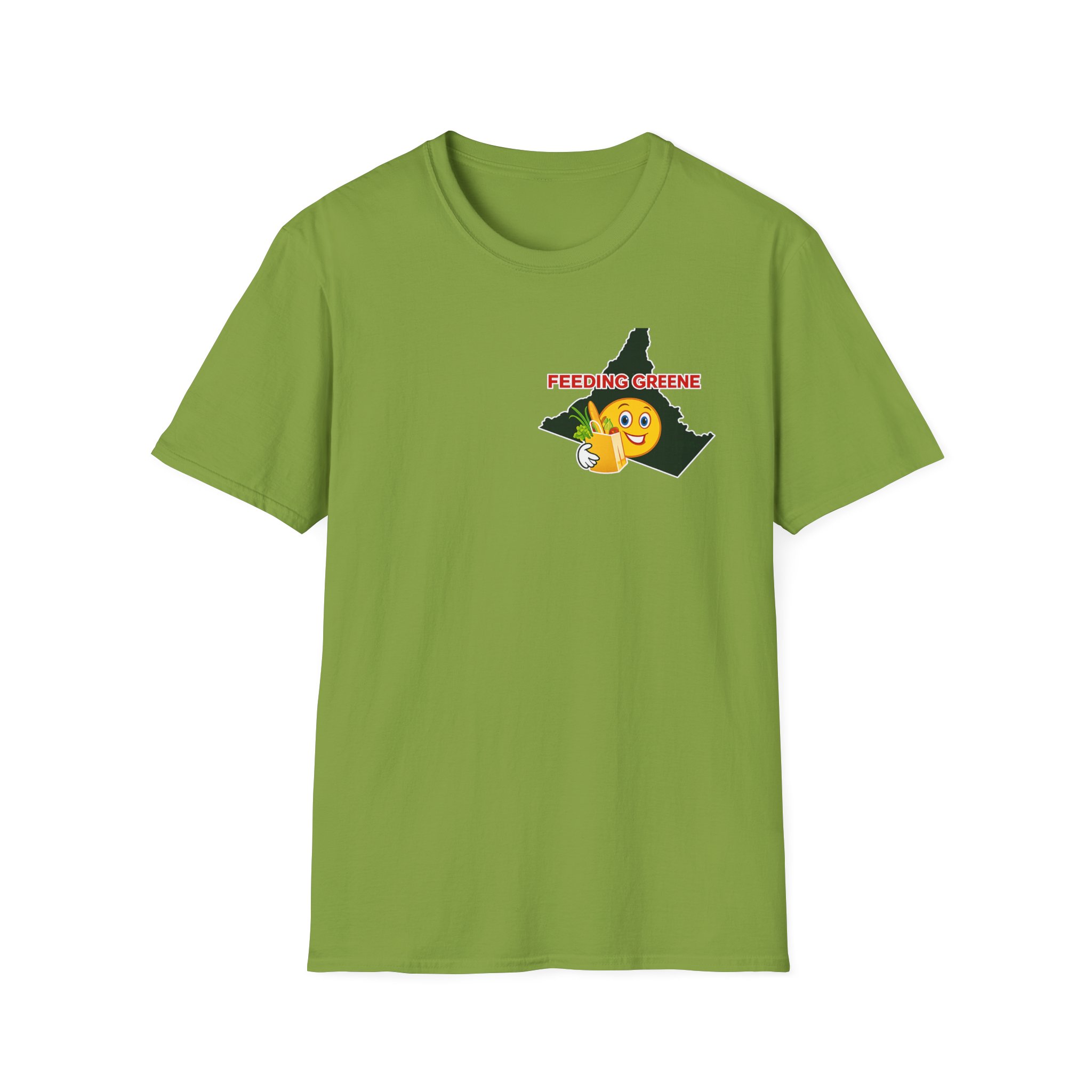 Feeding Greene T-Shirt — Virginia County Food Bank Support Tee - Image 23