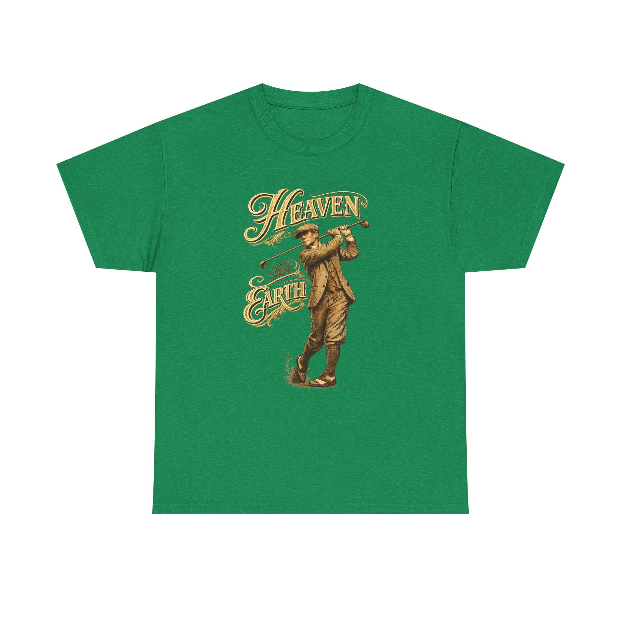 Vintage Golfer "Heaven on Earth" T-Shirt - Image 7