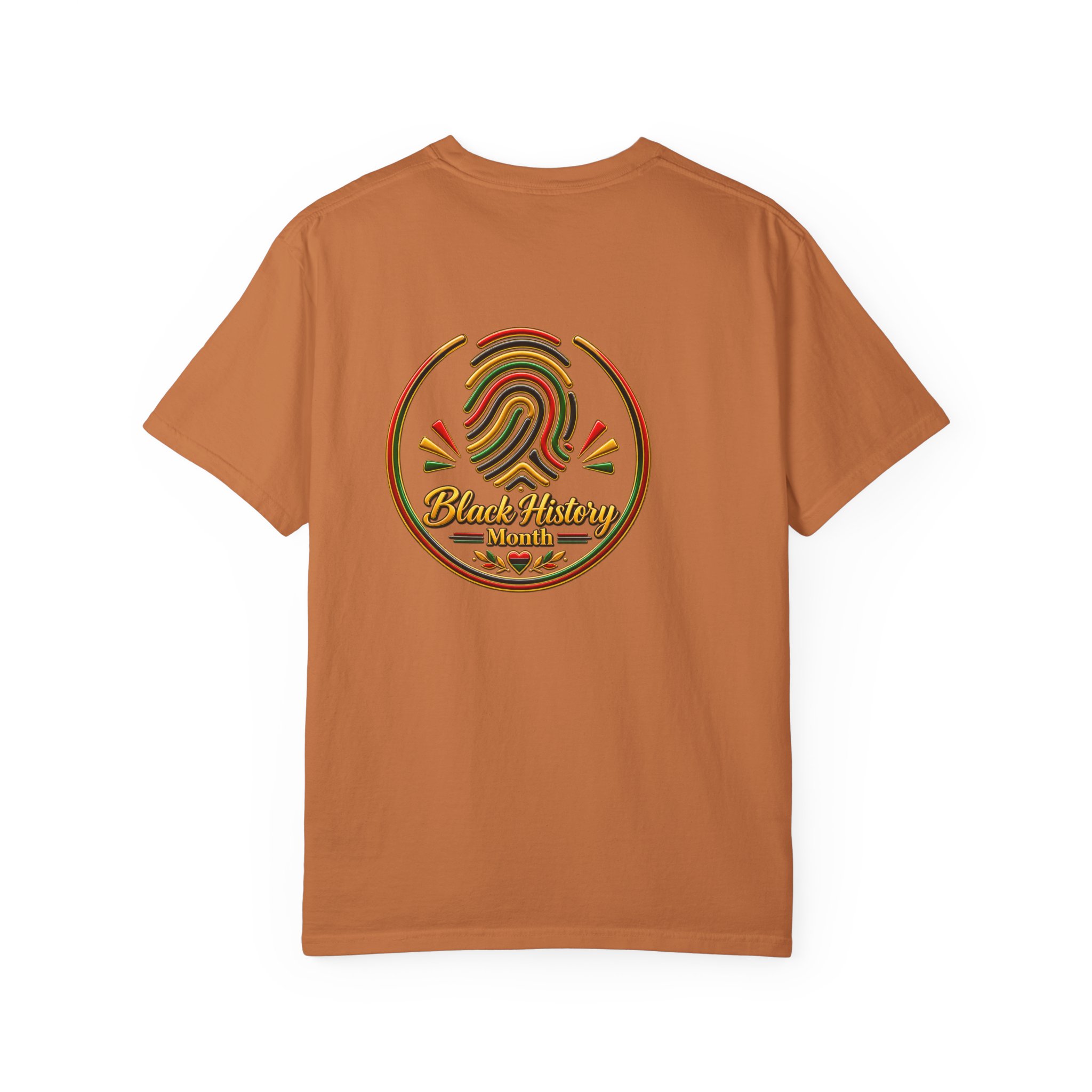 Black History Month Fingerprint T-Shirt – Afrocentric Pride Tee - Image 8
