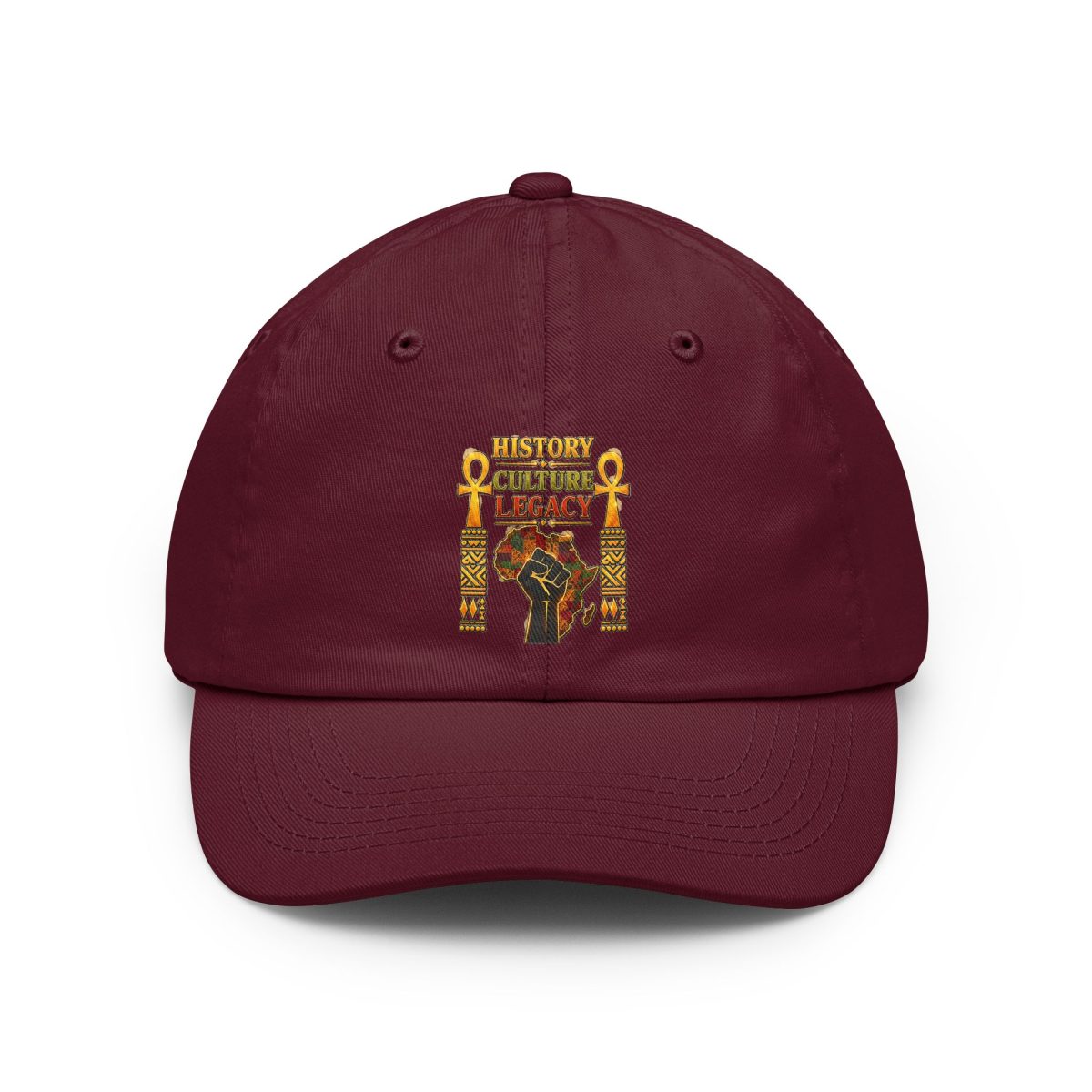 Black History Month Dad Hat — 'History Is Written By The Brave' Embroidered Cap