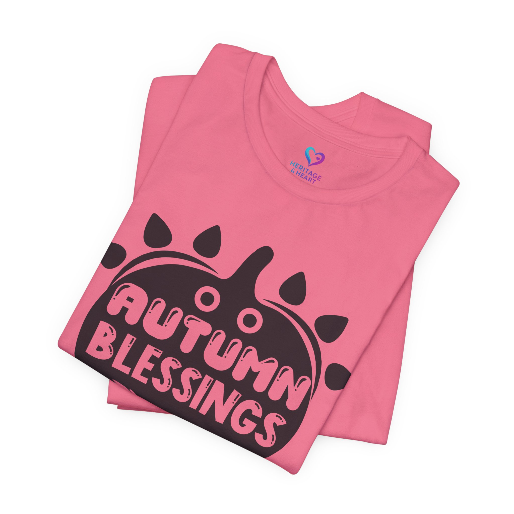 Autumn Blessings Tee – Cute T-Shirt - Image 16