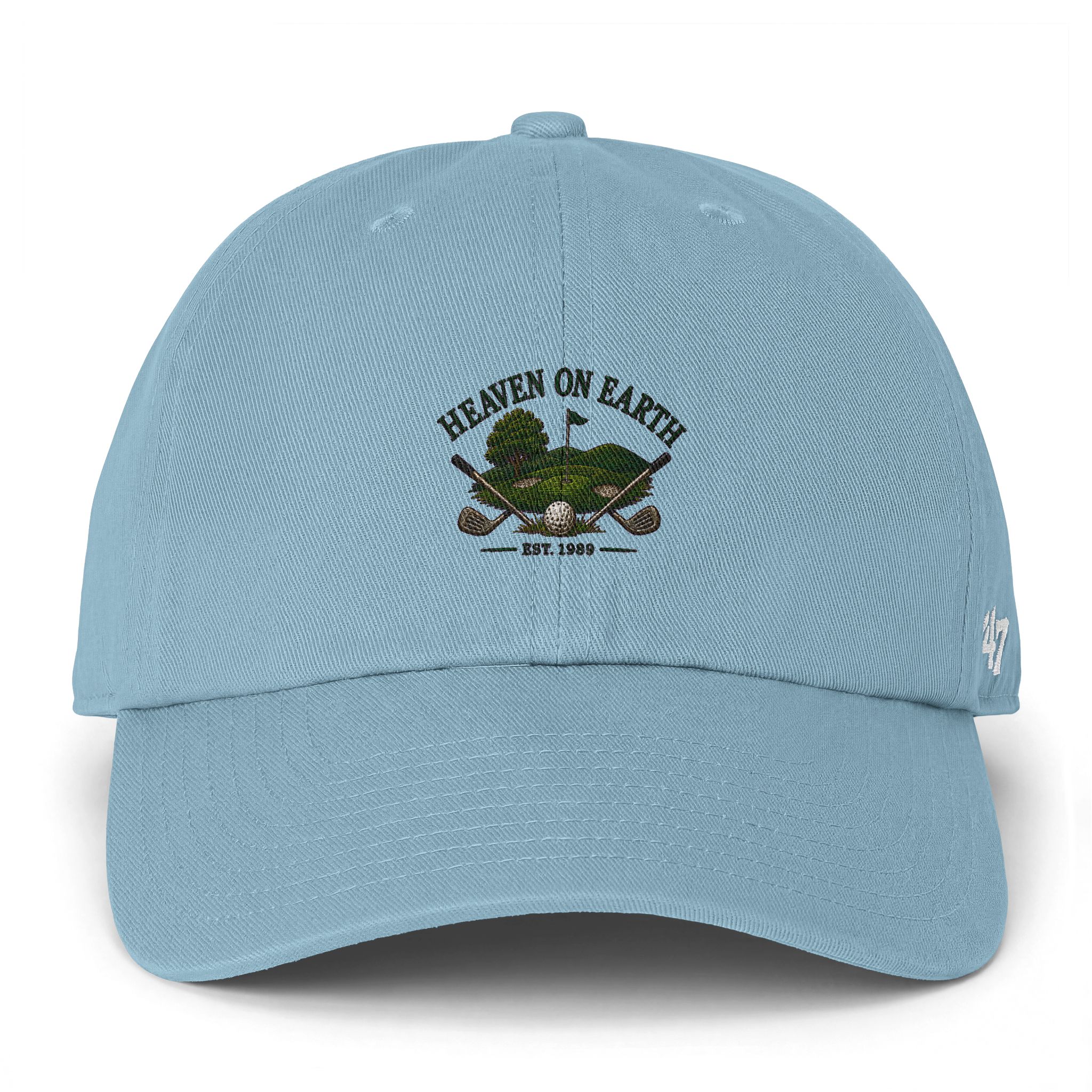 Heaven On Earth Embroidered Cap – Clean Up Crew Outdoor Baseball Hat - Image 3