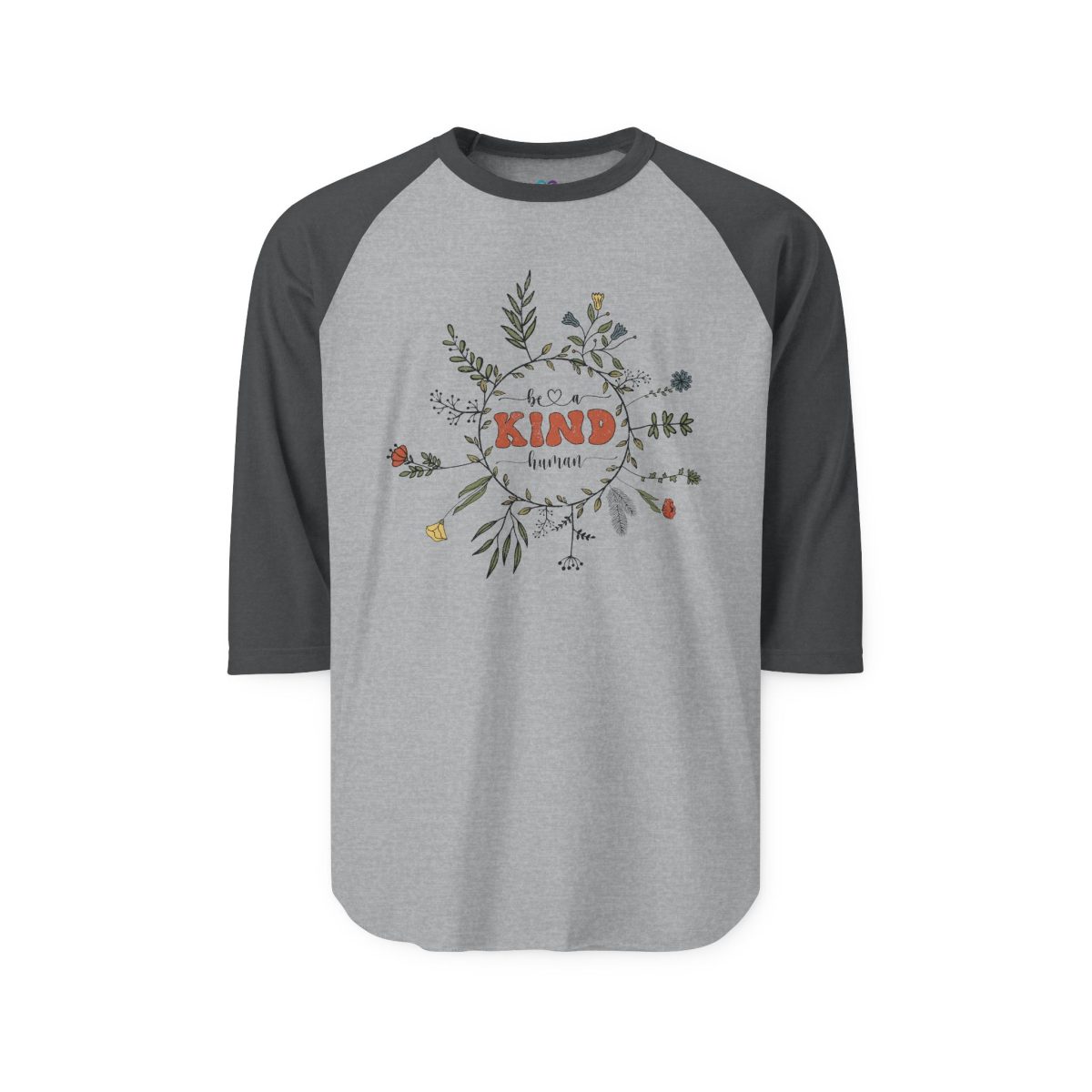 'Be A Kind Human' Raglan Shirt