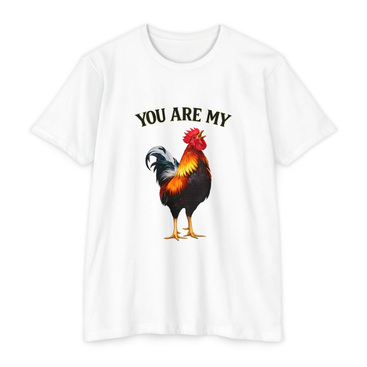 T-Shirt — "You Are My Rooster" Graphic Tee