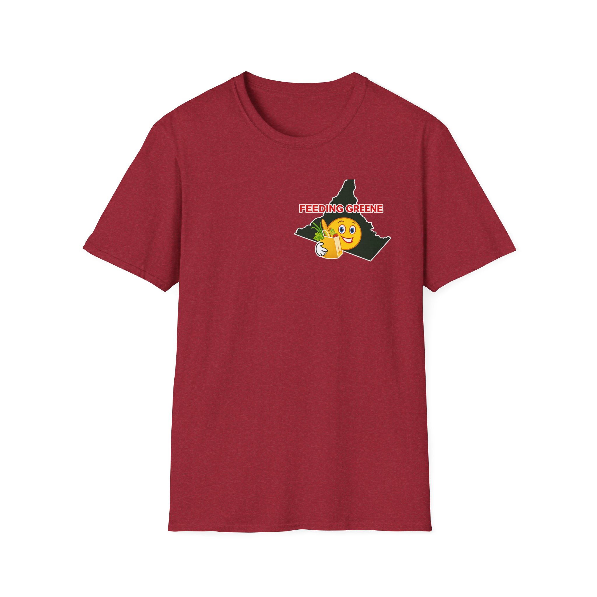 Feeding Greene T-Shirt — Virginia County Food Bank Support Tee - Image 55