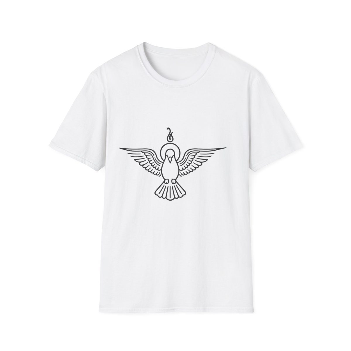 Dove of Peace Line Art T-Shirt