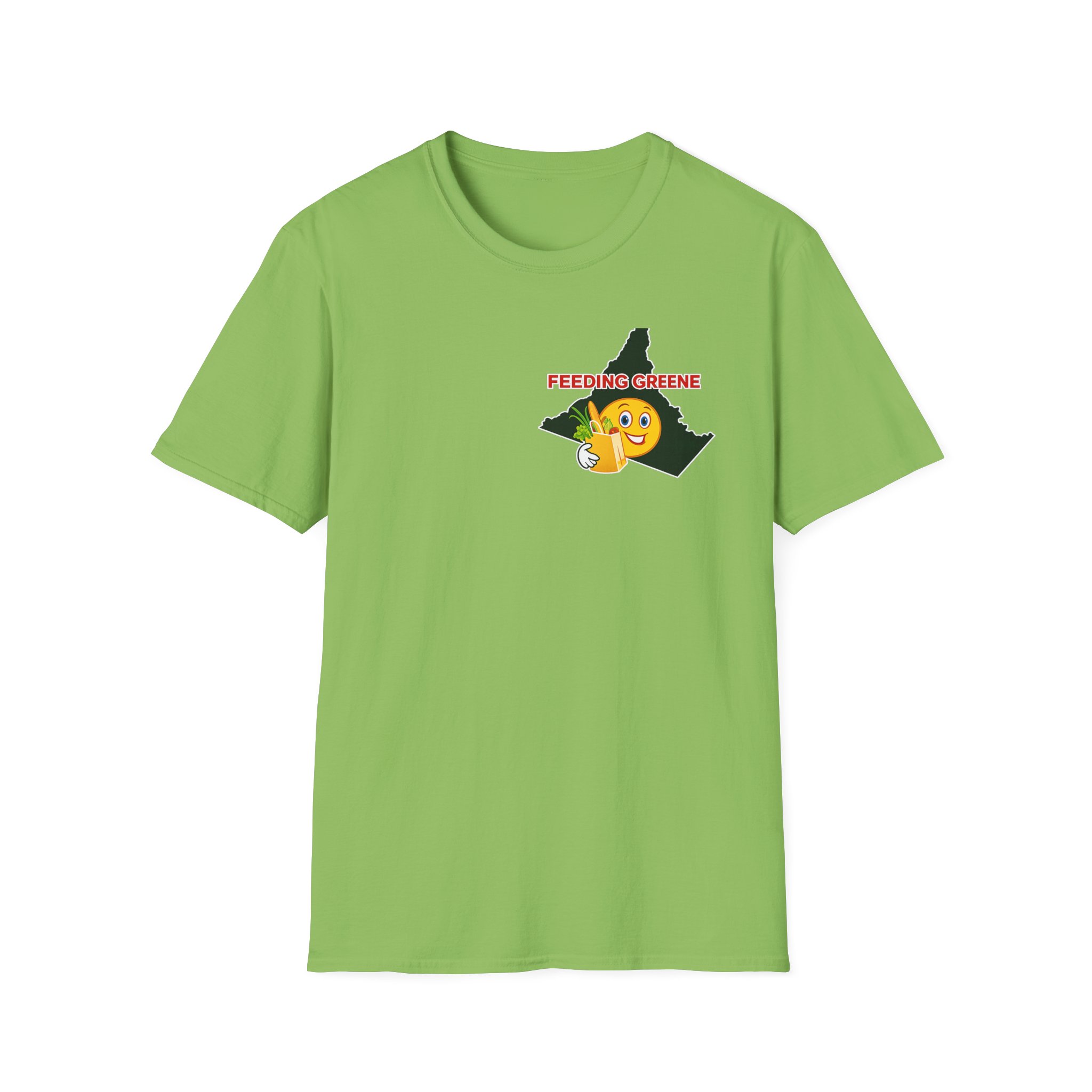 Feeding Greene T-Shirt — Virginia County Food Bank Support Tee - Image 19