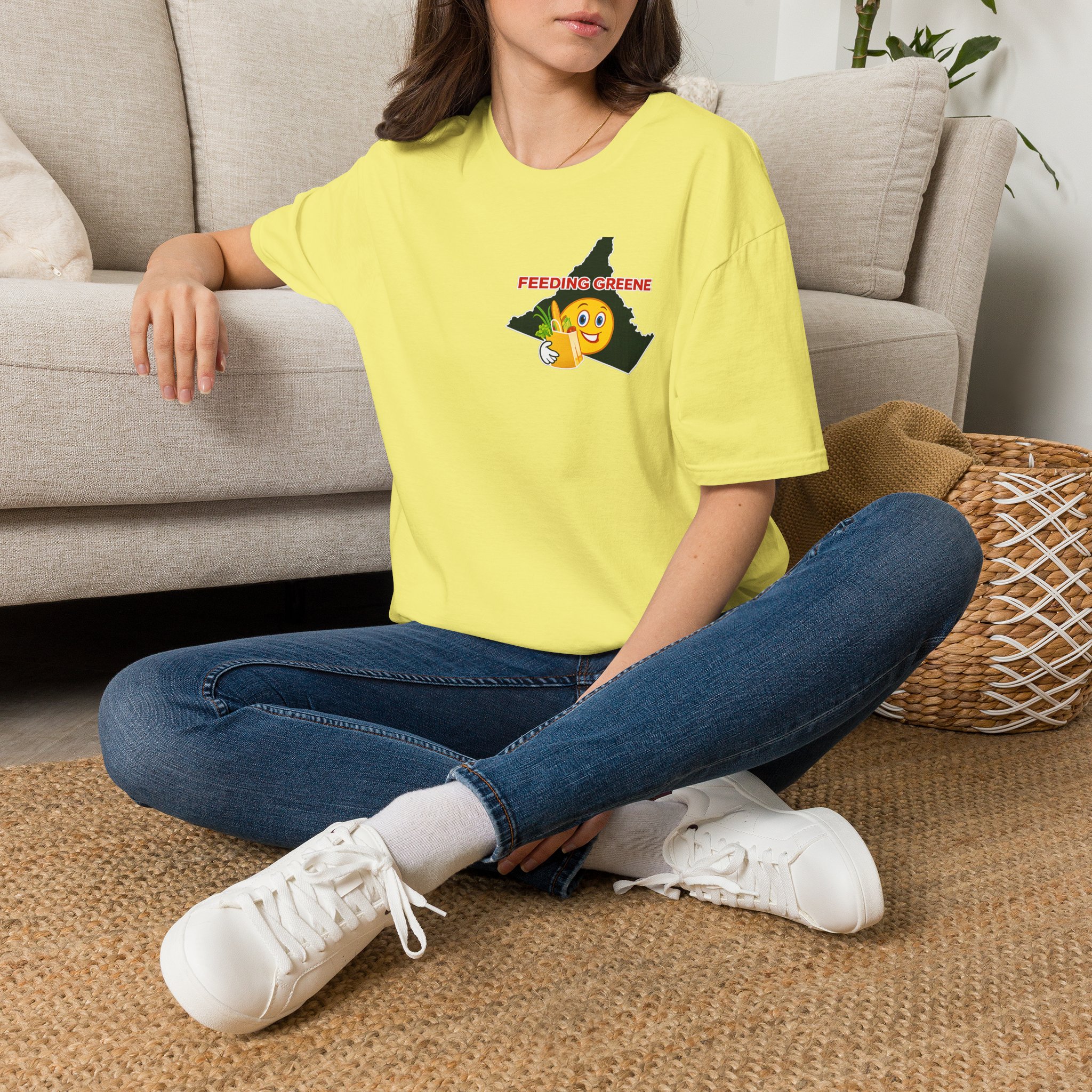 Feeding Greene T-Shirt — Virginia County Food Bank Support Tee - Image 14