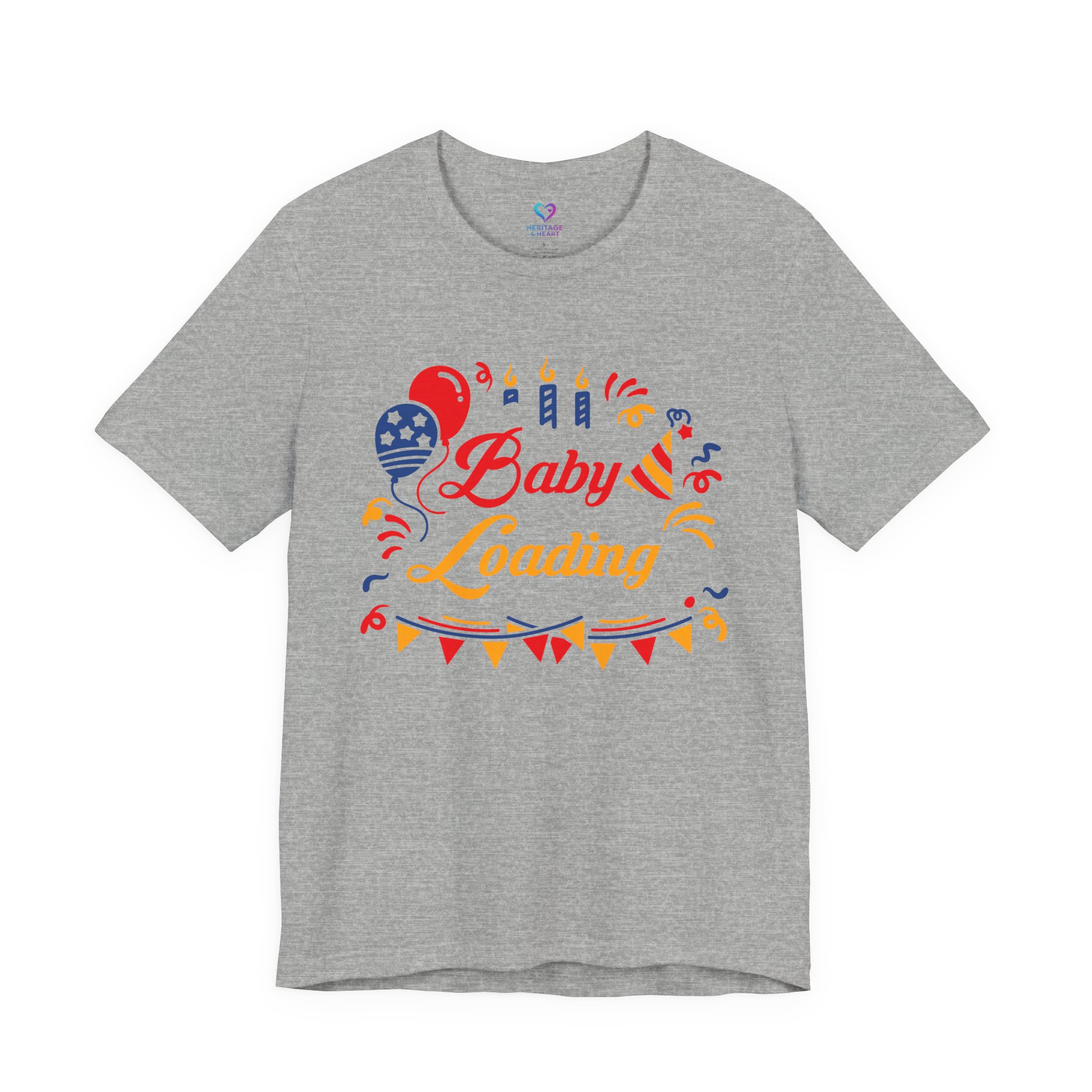 Baby Loading Tee – Cute Pregnancy Announcement T-Shirt - Image 11
