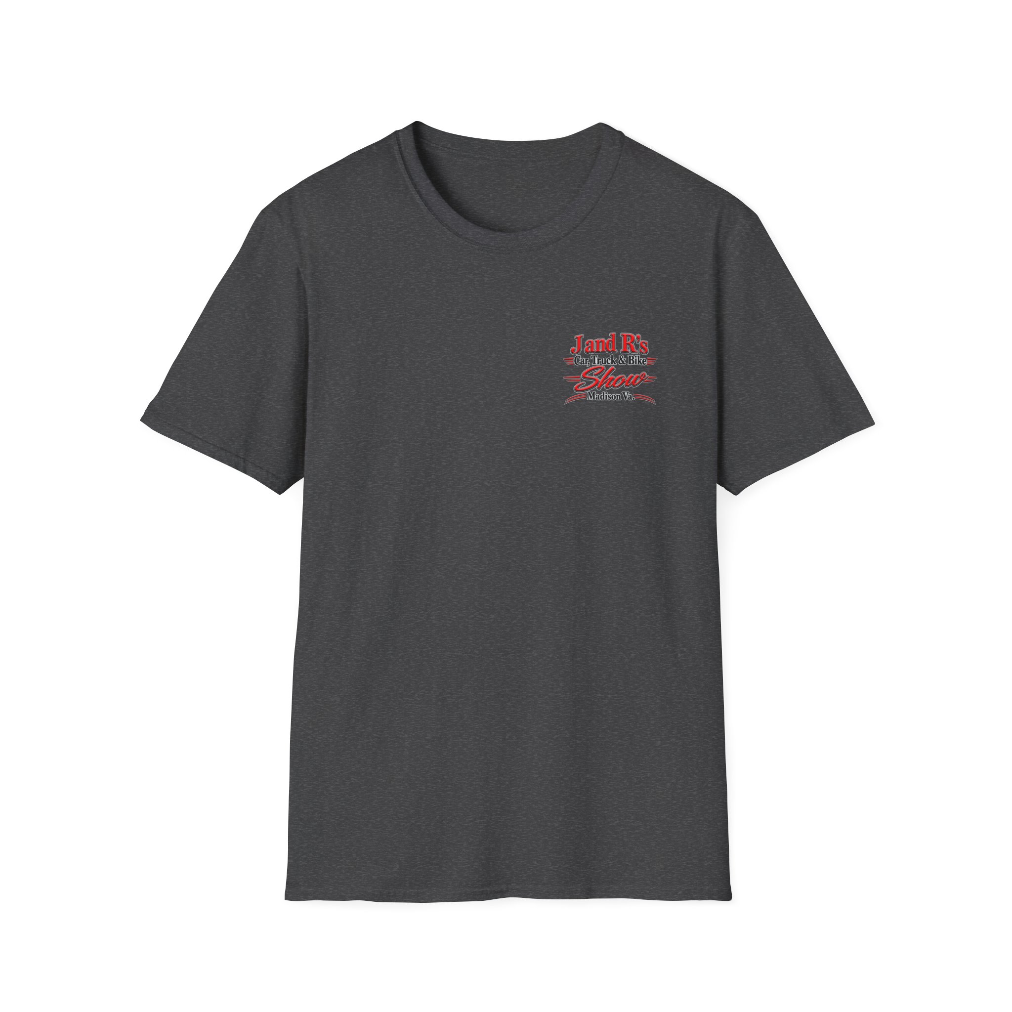 Car, Truck & Bike Show T-Shirt — J and R's Madison VA Event Tee FRONT & BACK - Image 5