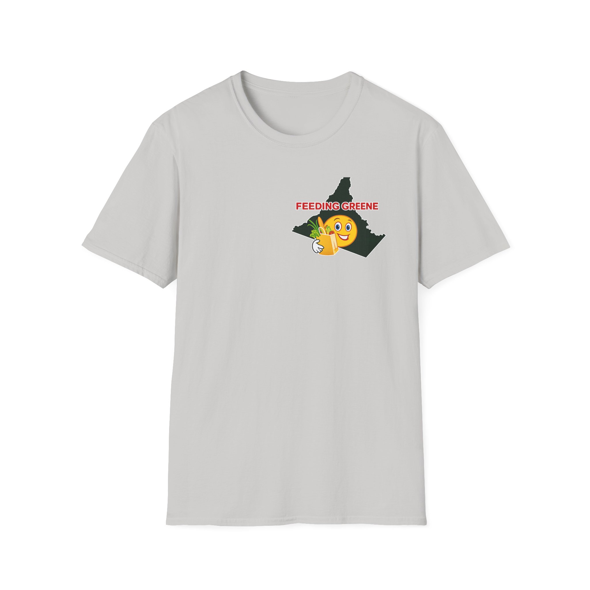 Feeding Greene T-Shirt — Virginia County Food Bank Support Tee - Image 6
