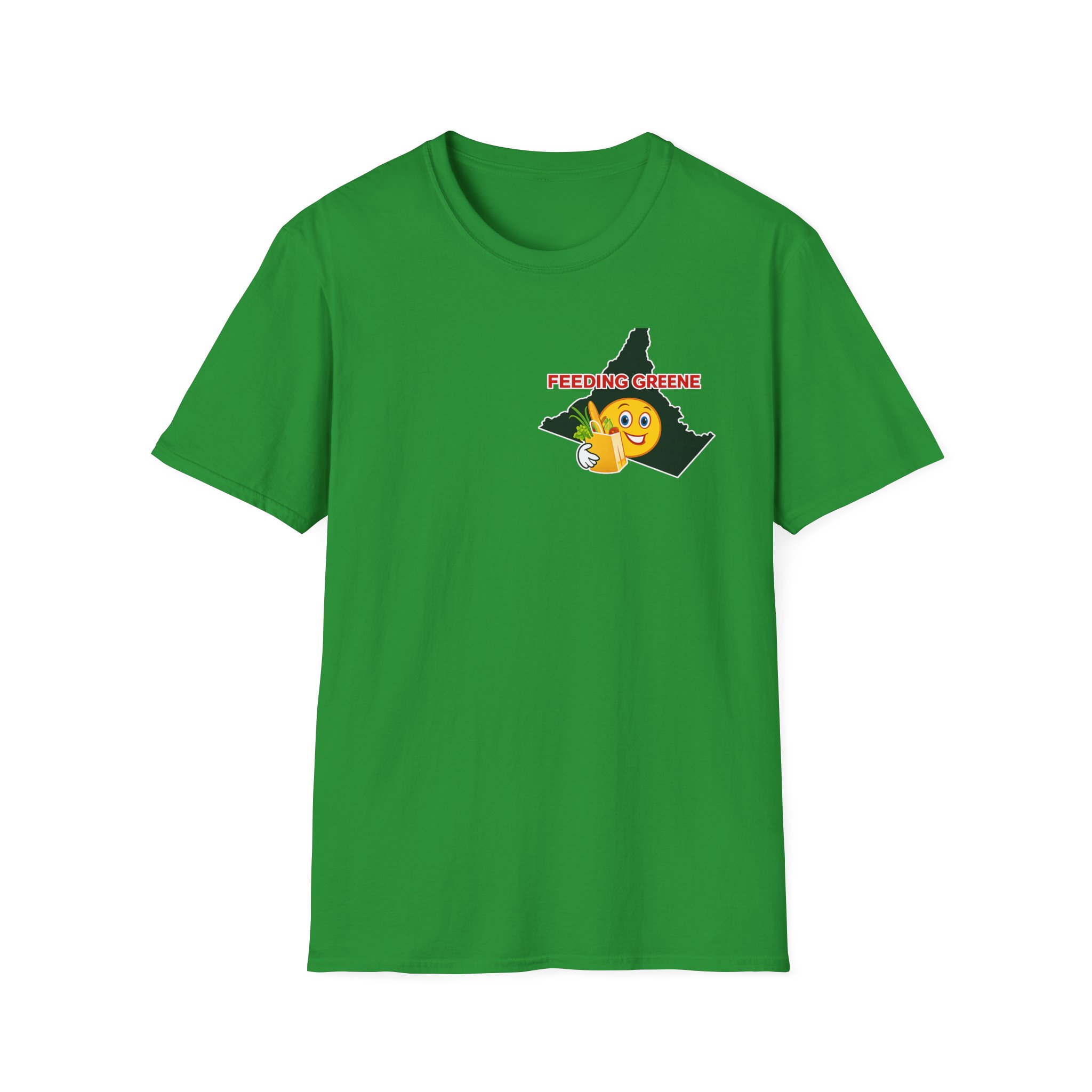 Feeding Greene T-Shirt — Virginia County Food Bank Support Tee - Image 27