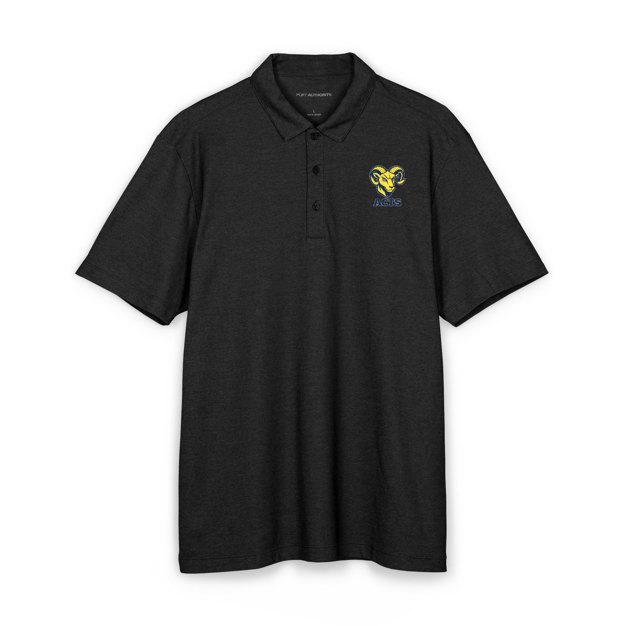Embroidered Heart Crest Polo Shirt - Classic Logo Left Chest - Image 2