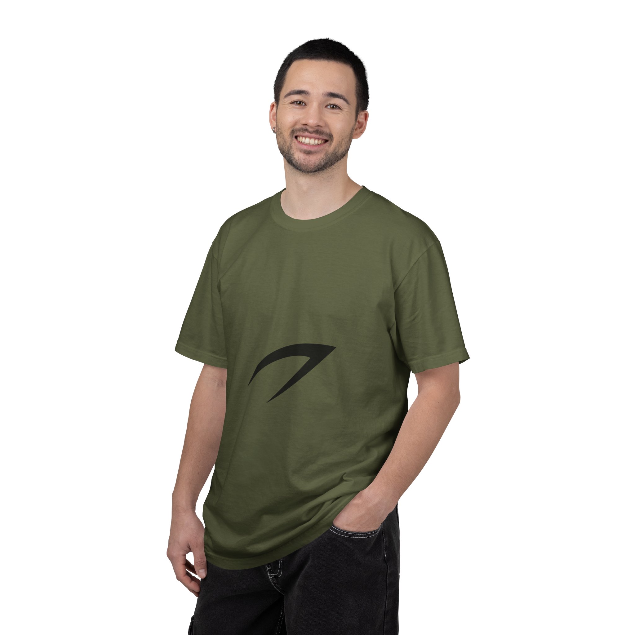Minimal Wave Logo T‑Shirt — Subtle Surf & Streetwear Tee - Image 32