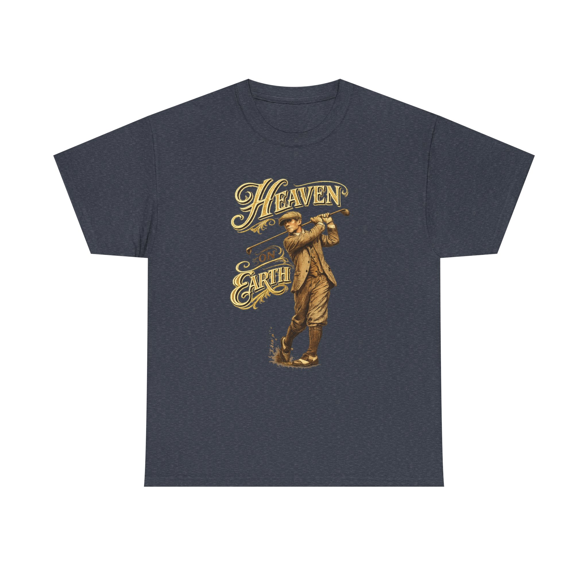 Vintage Golfer "Heaven on Earth" T-Shirt - Image 11