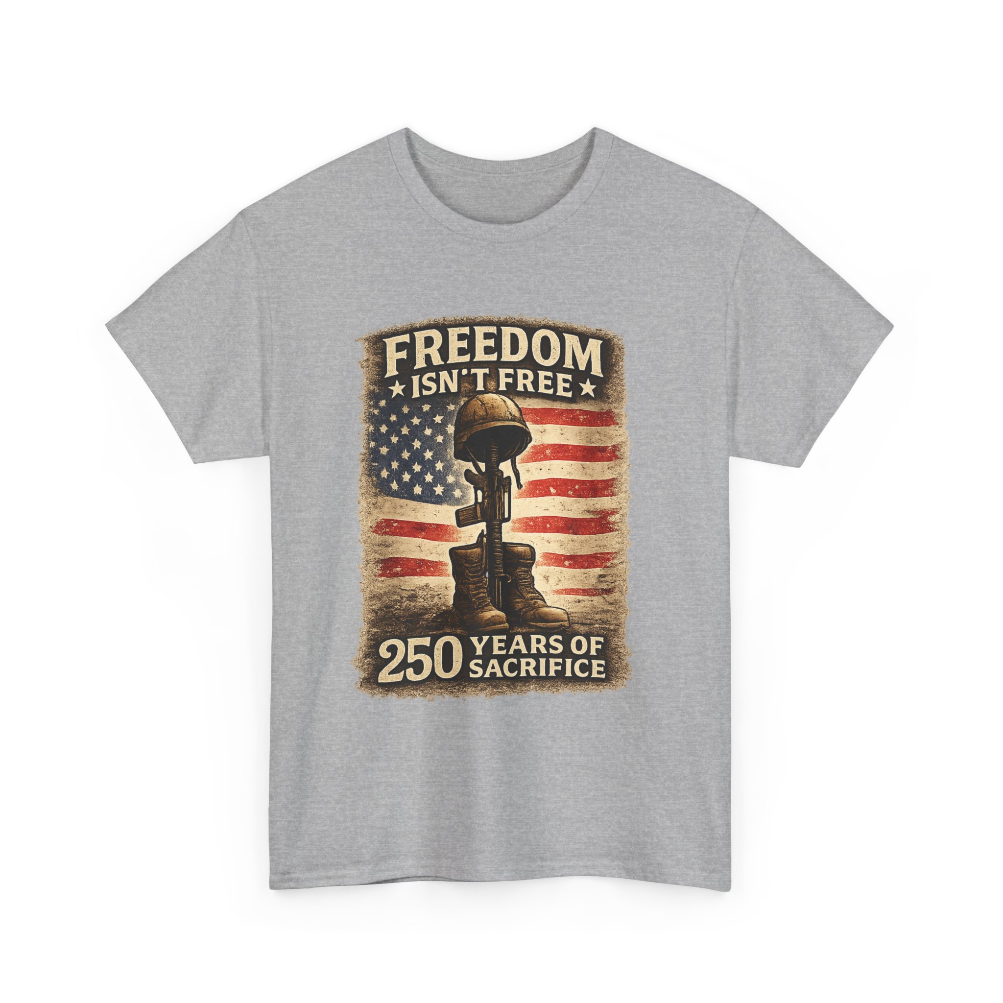 Freedom Isn't Free 250 Years Tee - Image 5