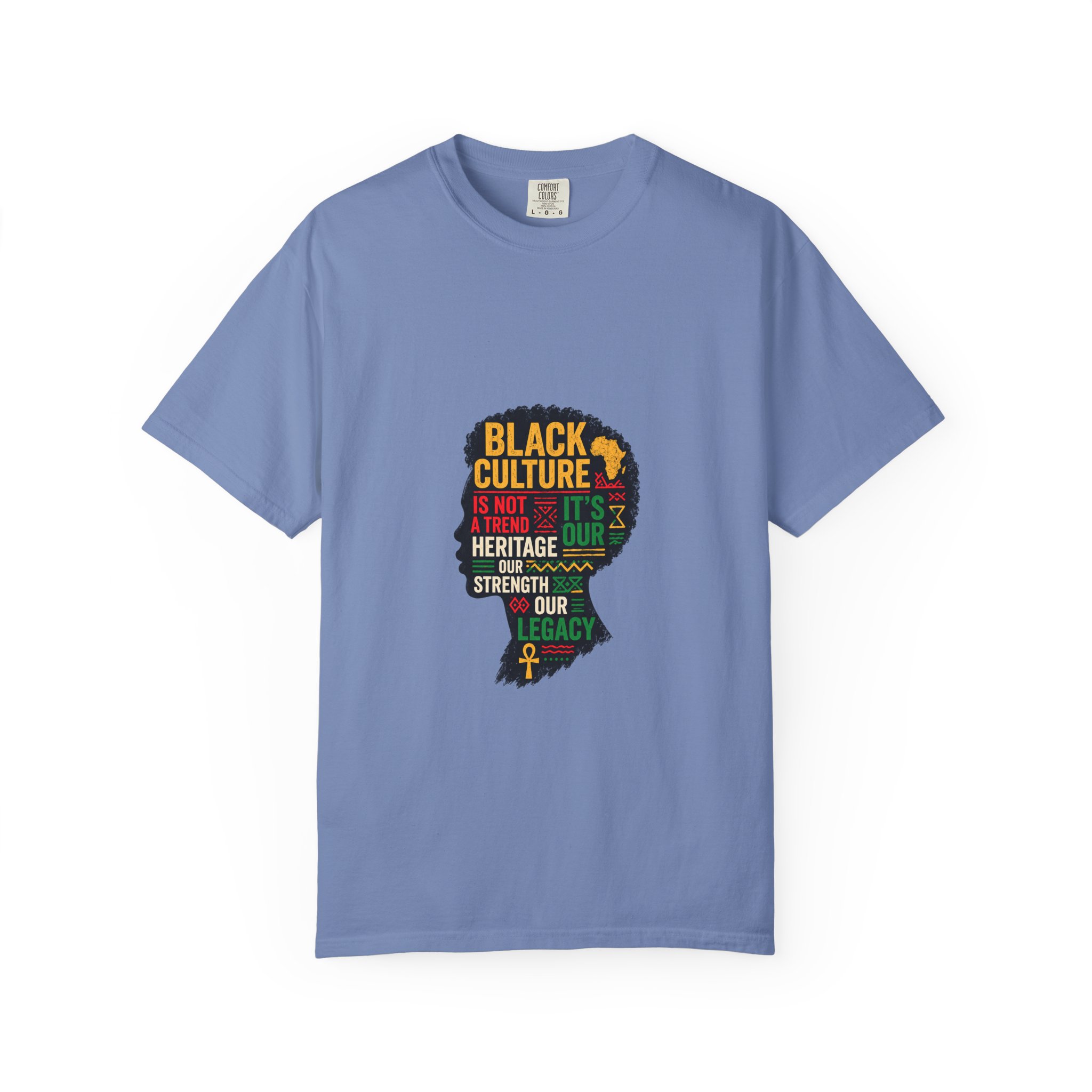 Black Culture Silhouette T-Shirt — "Black Culture Is Not a Trend" Heritage Tee - Image 8