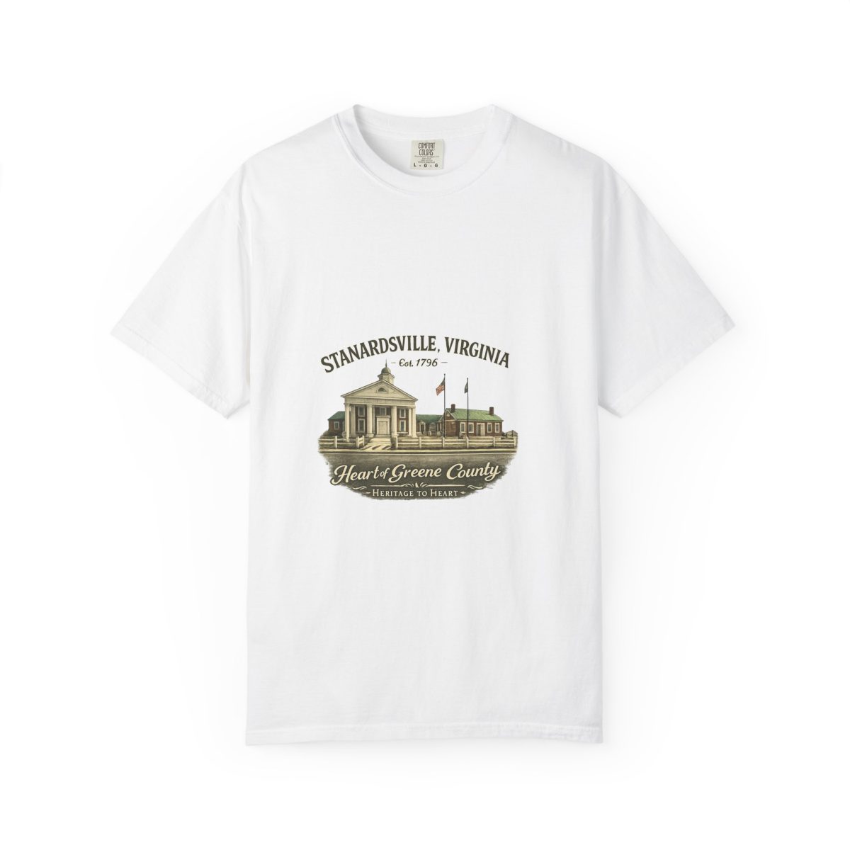 T-Shirt — Stanardsville, Virginia 'Heart's Grove County' Vintage Town Tee
