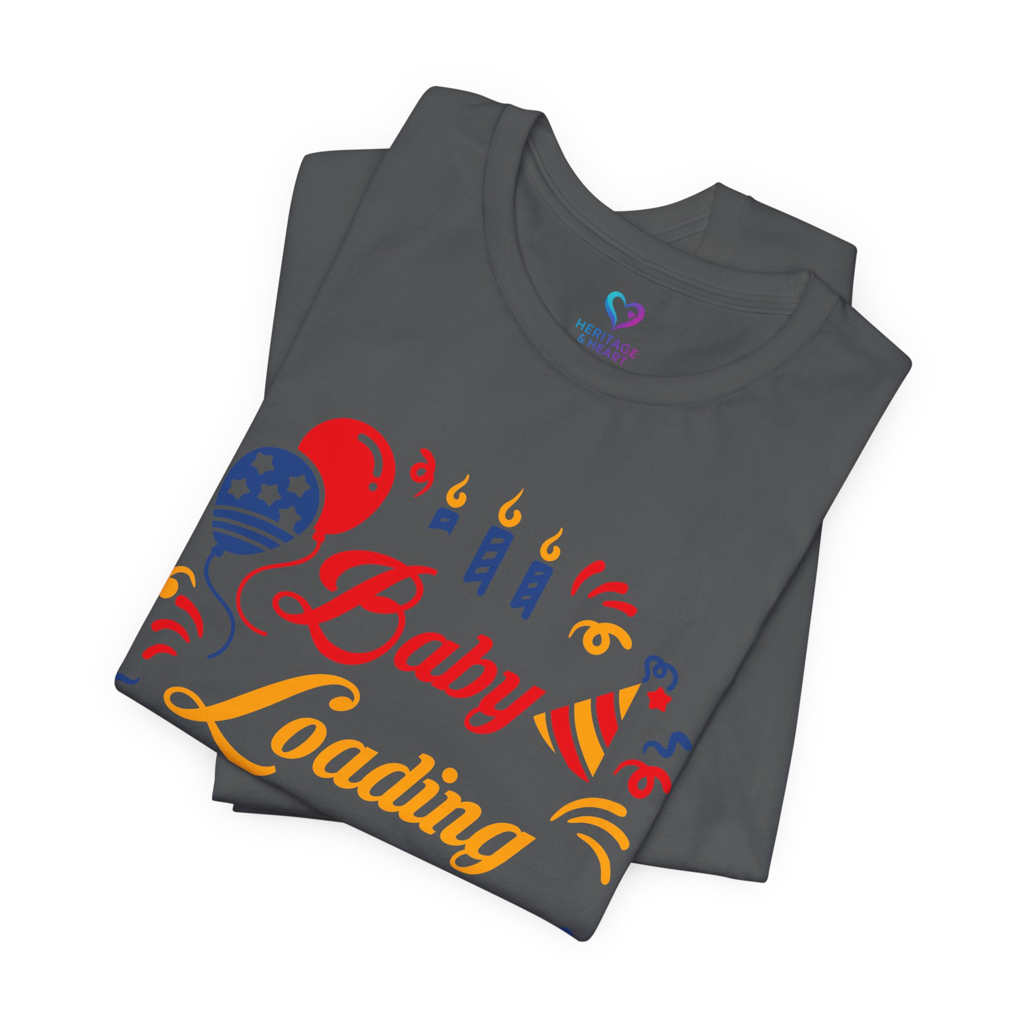 Baby Loading Tee – Cute Pregnancy Announcement T-Shirt - Image 14