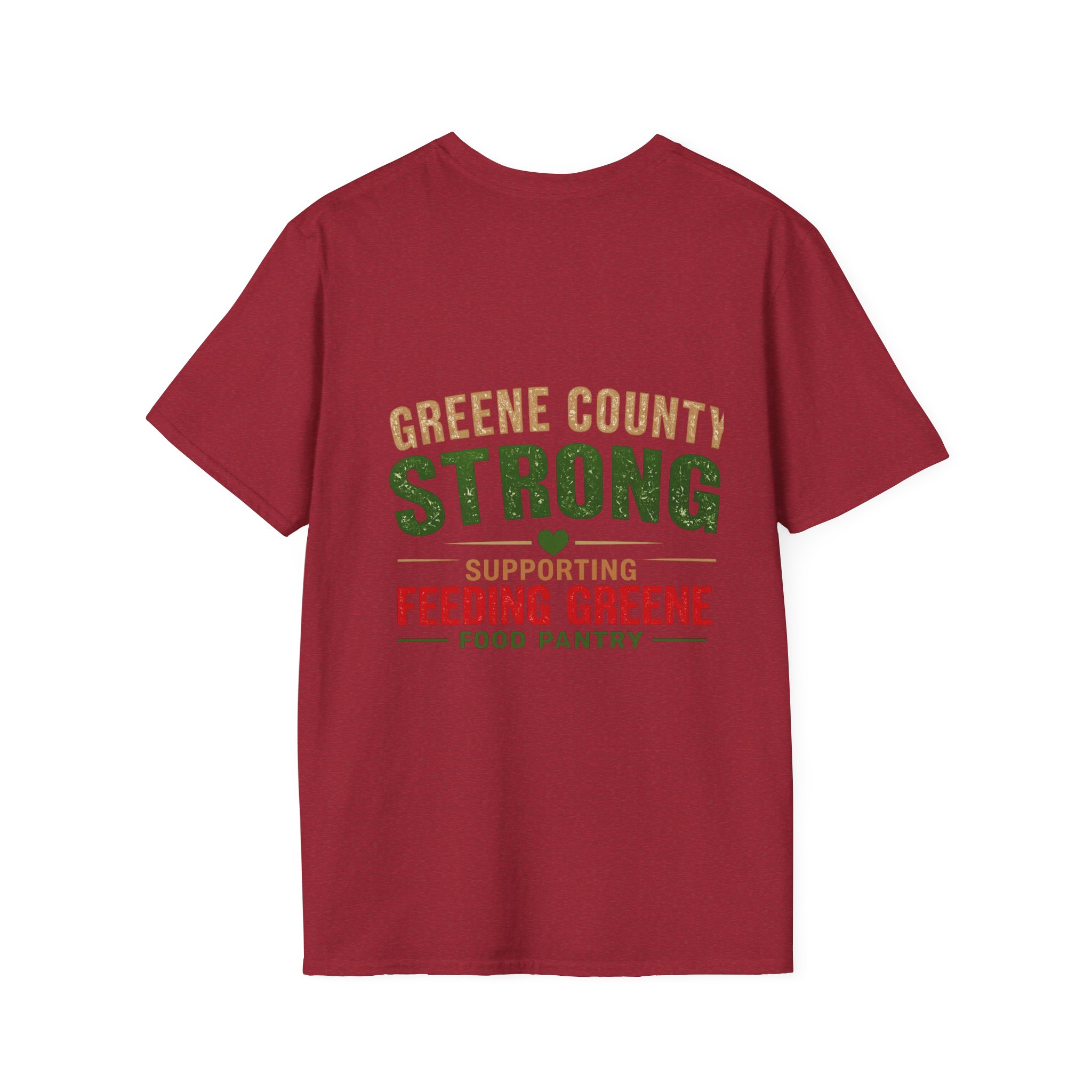Feeding Greene T-Shirt — Virginia County Food Bank Support Tee - Image 56