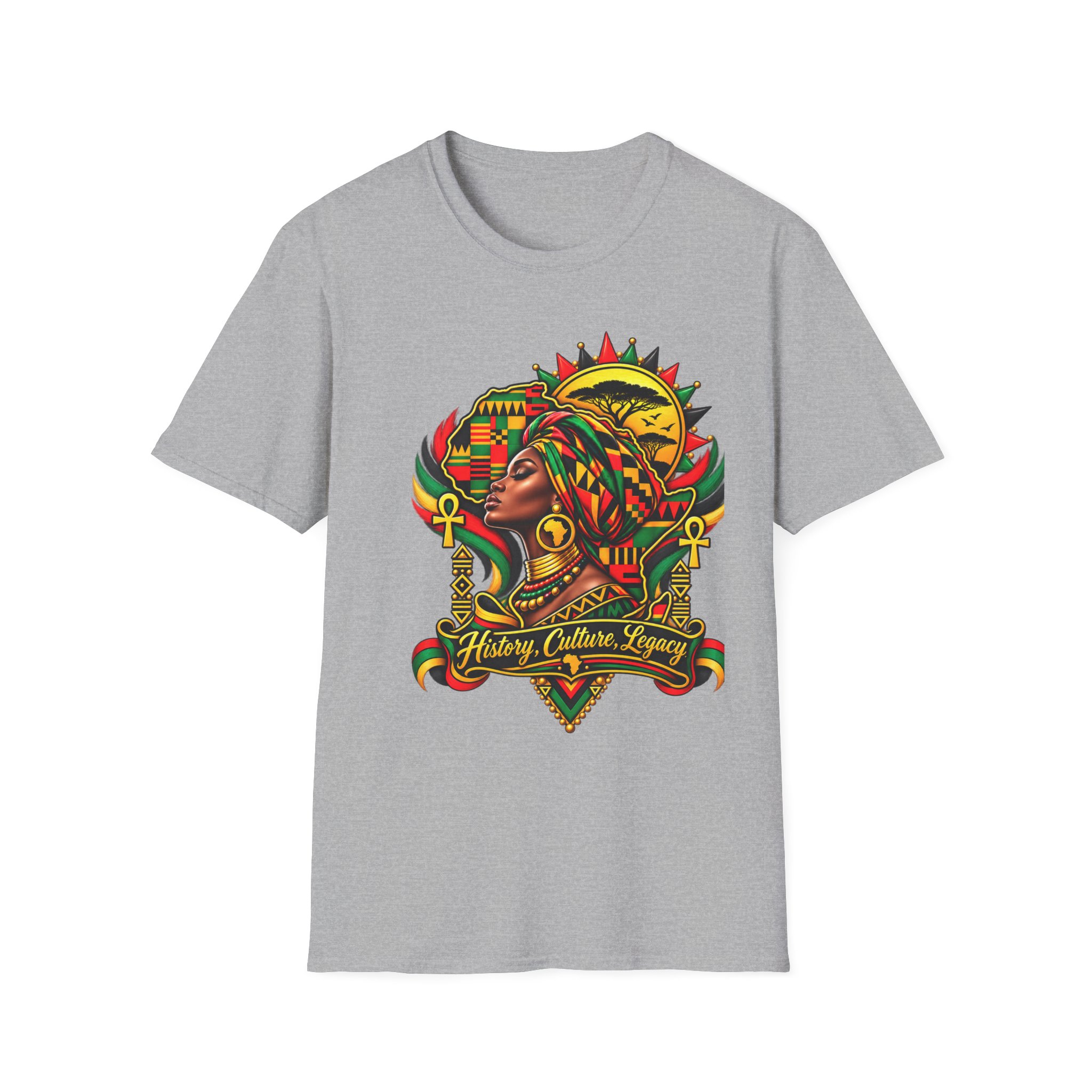 African Queen Graphic T-Shirt — Heritage, Culture, Legacy Design - Image 4