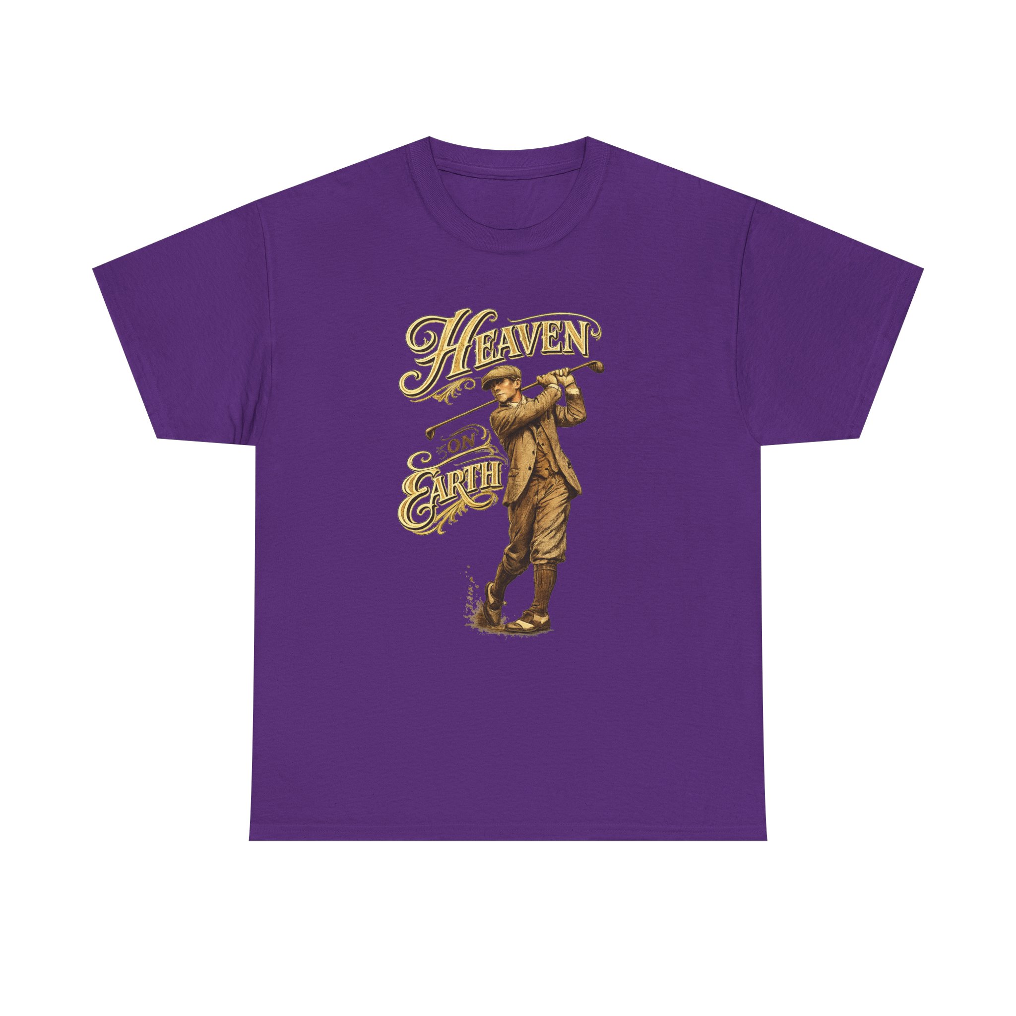 Vintage Golfer "Heaven on Earth" T-Shirt - Image 12
