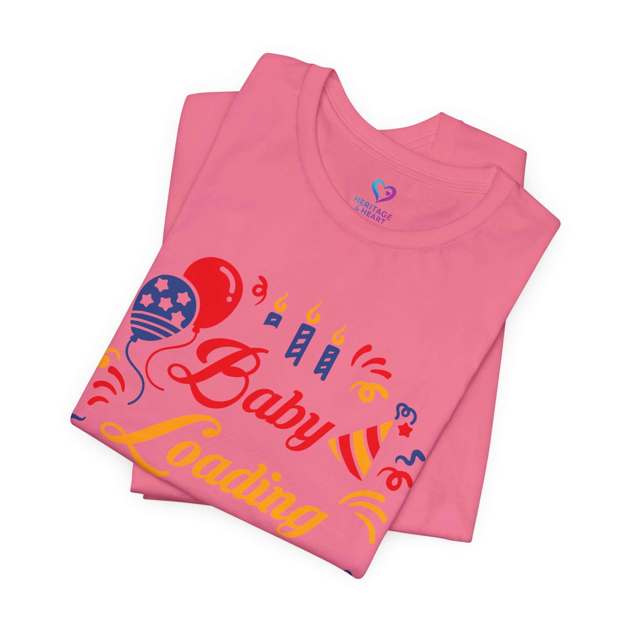 Baby Loading Tee – Cute Pregnancy Announcement T-Shirt - Image 16