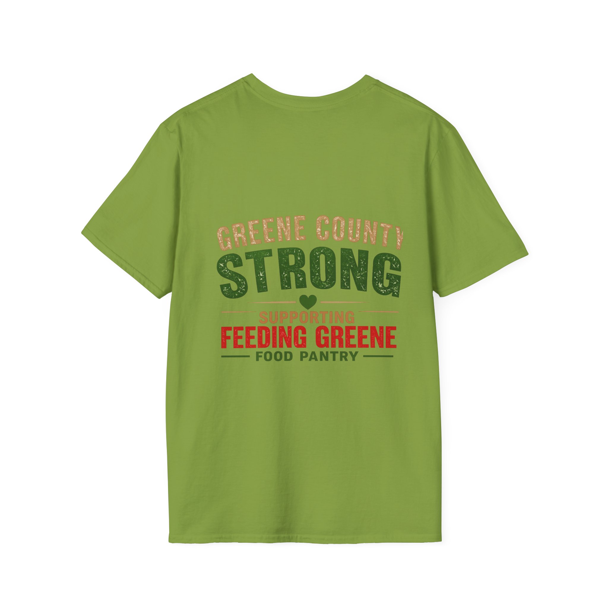 Feeding Greene T-Shirt — Virginia County Food Bank Support Tee - Image 24