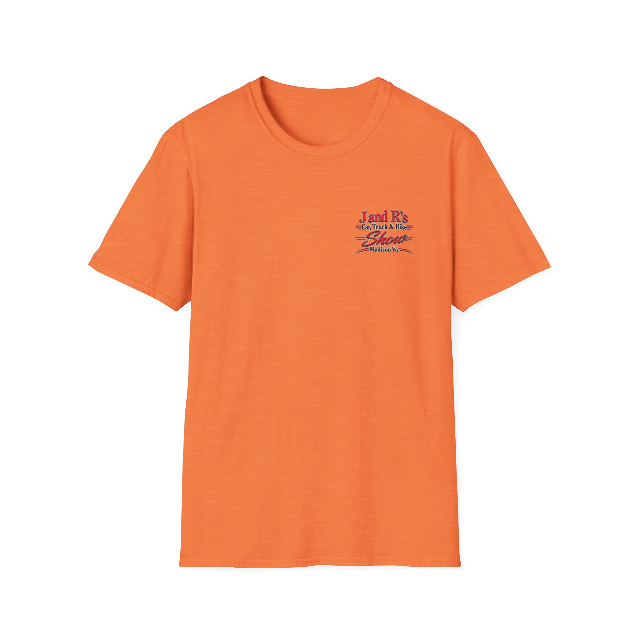 Car, Truck & Bike Show T-Shirt — J and R's Madison VA Event Tee FRONT & BACK - Image 3