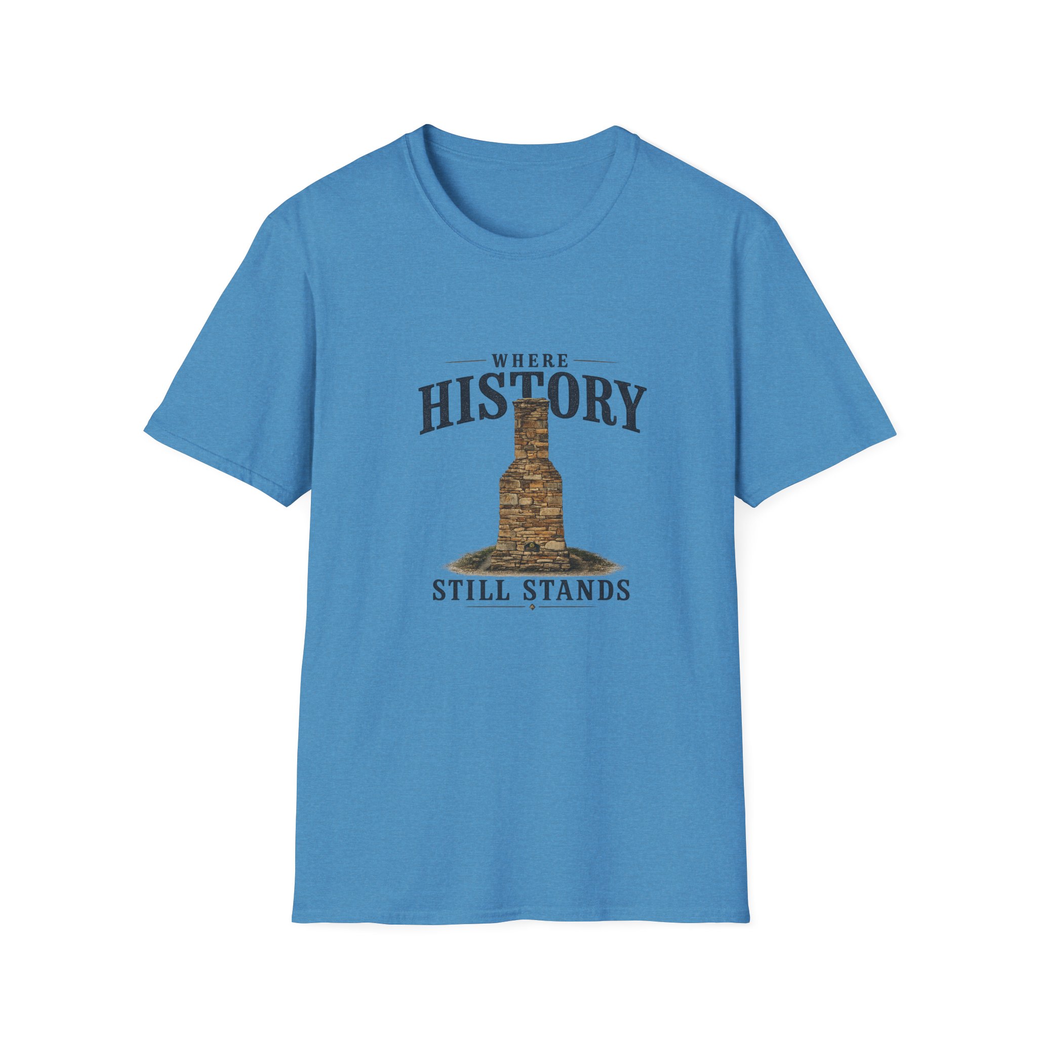 History Monument T-Shirt — "Where History Still Stands" Vintage Memorial Tee - Image 9