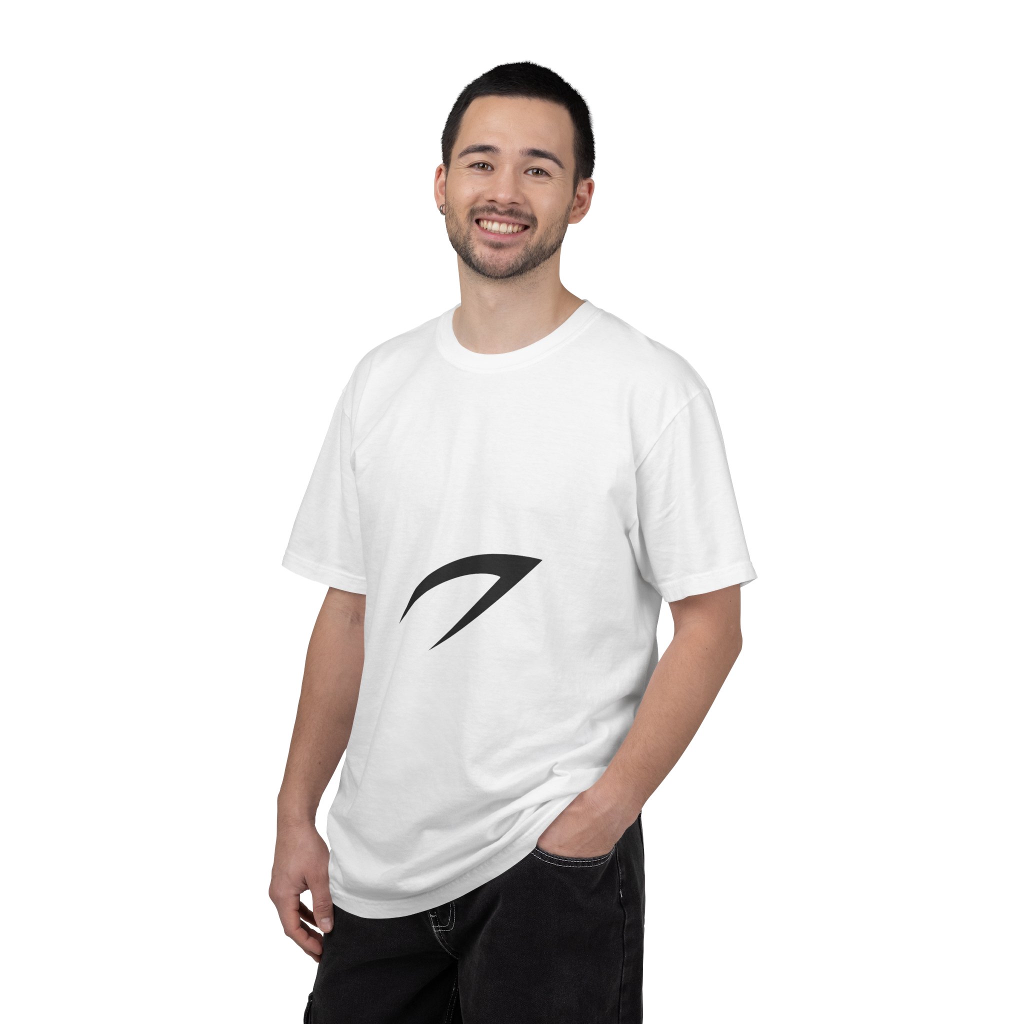 Minimal Wave Logo T‑Shirt — Subtle Surf & Streetwear Tee