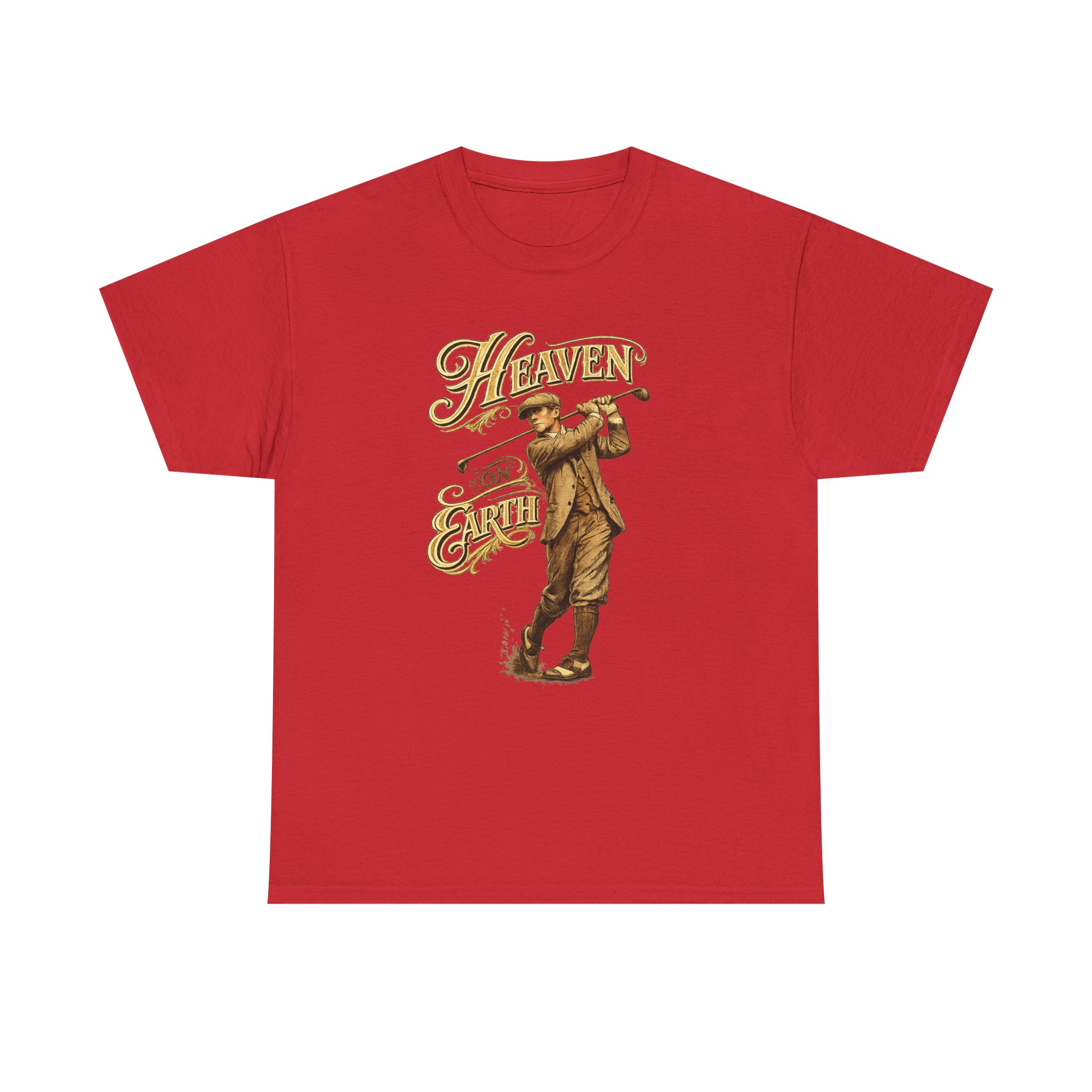 Vintage Golfer "Heaven on Earth" T-Shirt - Image 13
