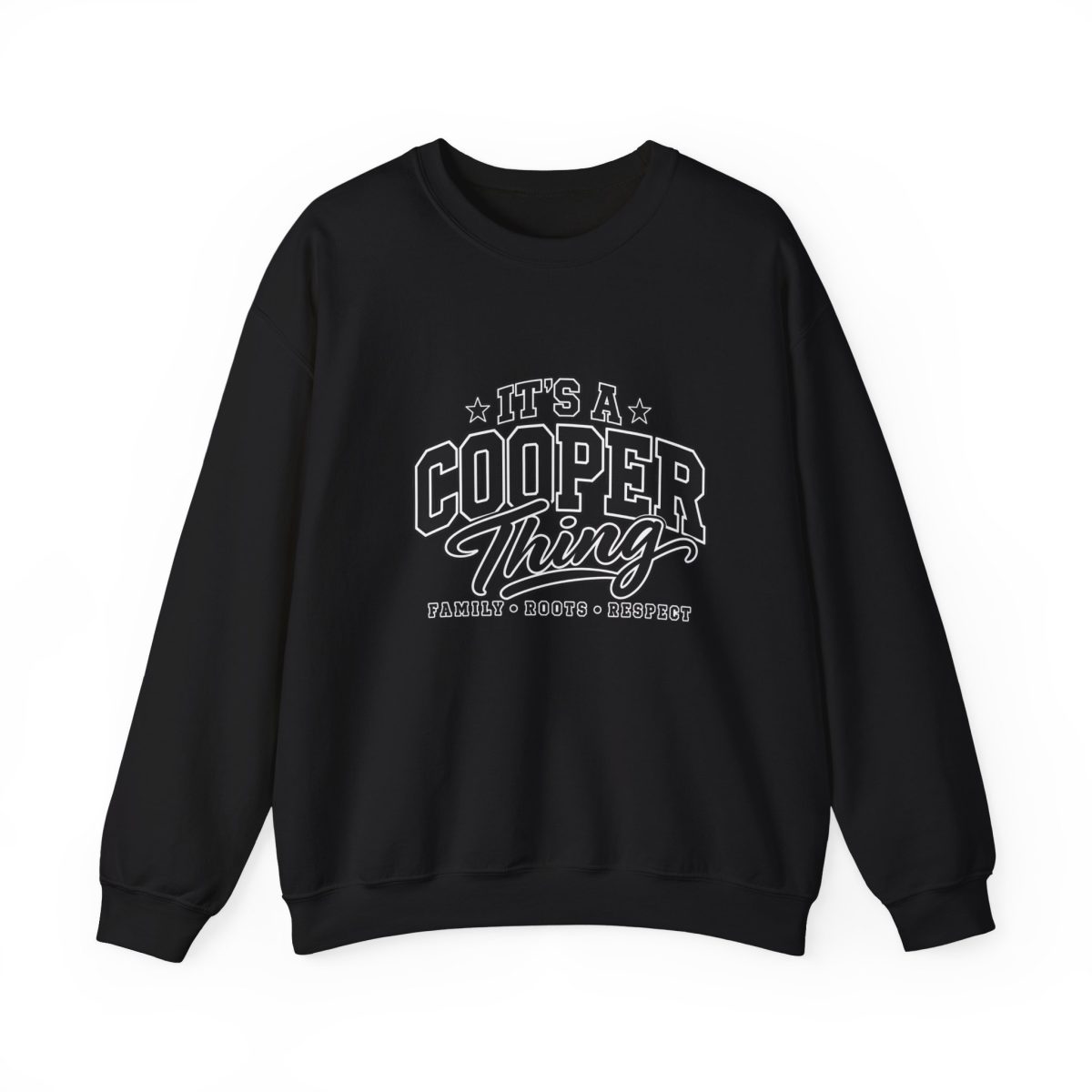It's a Cooper Thing Sweatshirt — Personalized Family Name Crewneck