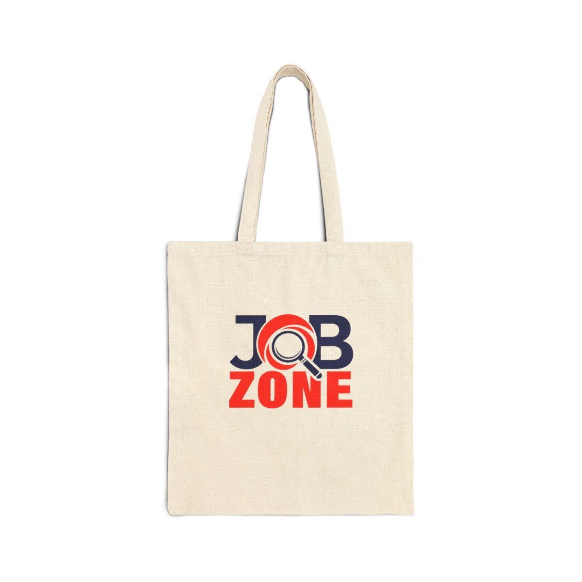 Job Zone Cotton Tote Bag – Durable Canvas Career & Job Search Shopper