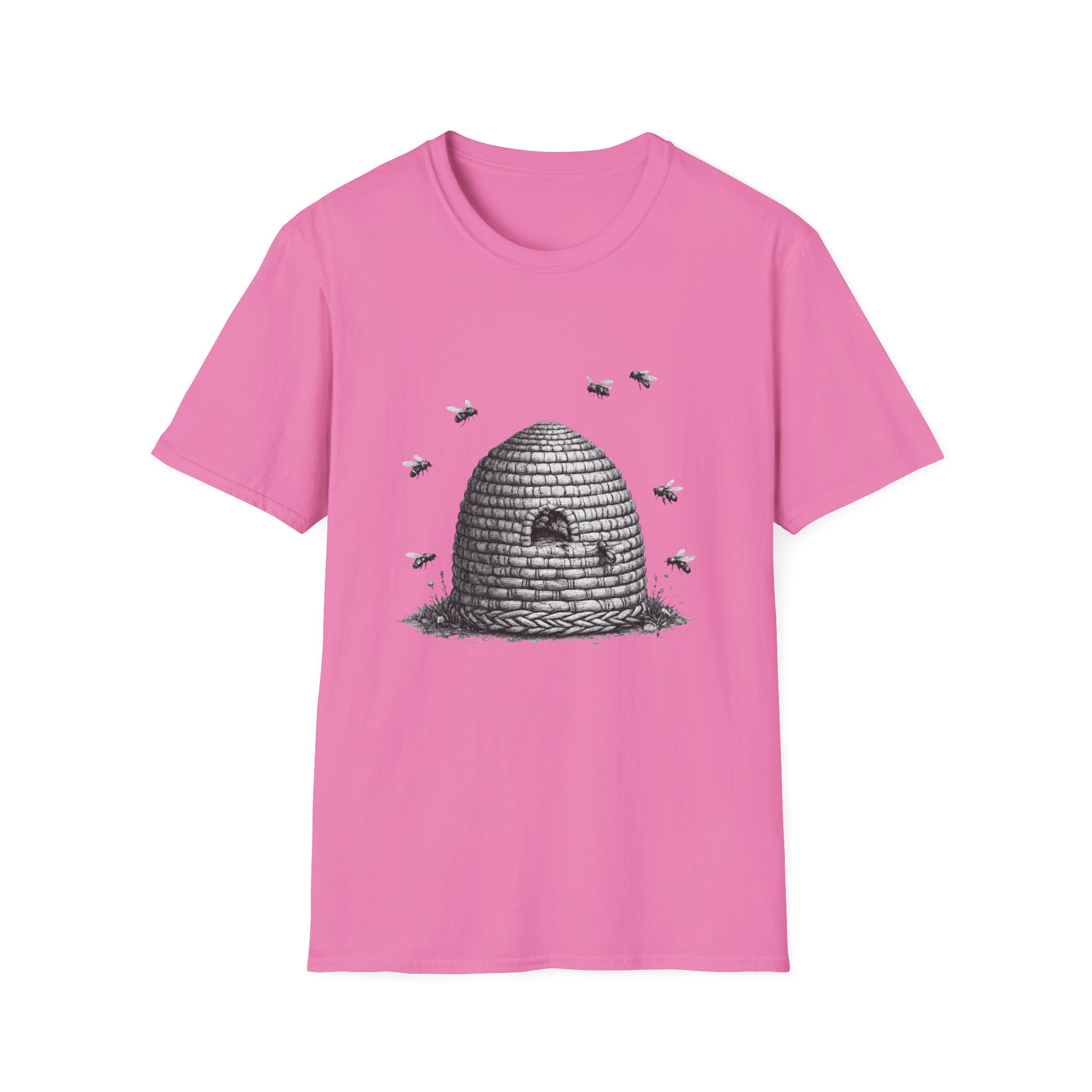Beehive Illustration T-Shirt — Vintage Beekeeping Art Tee - Image 10