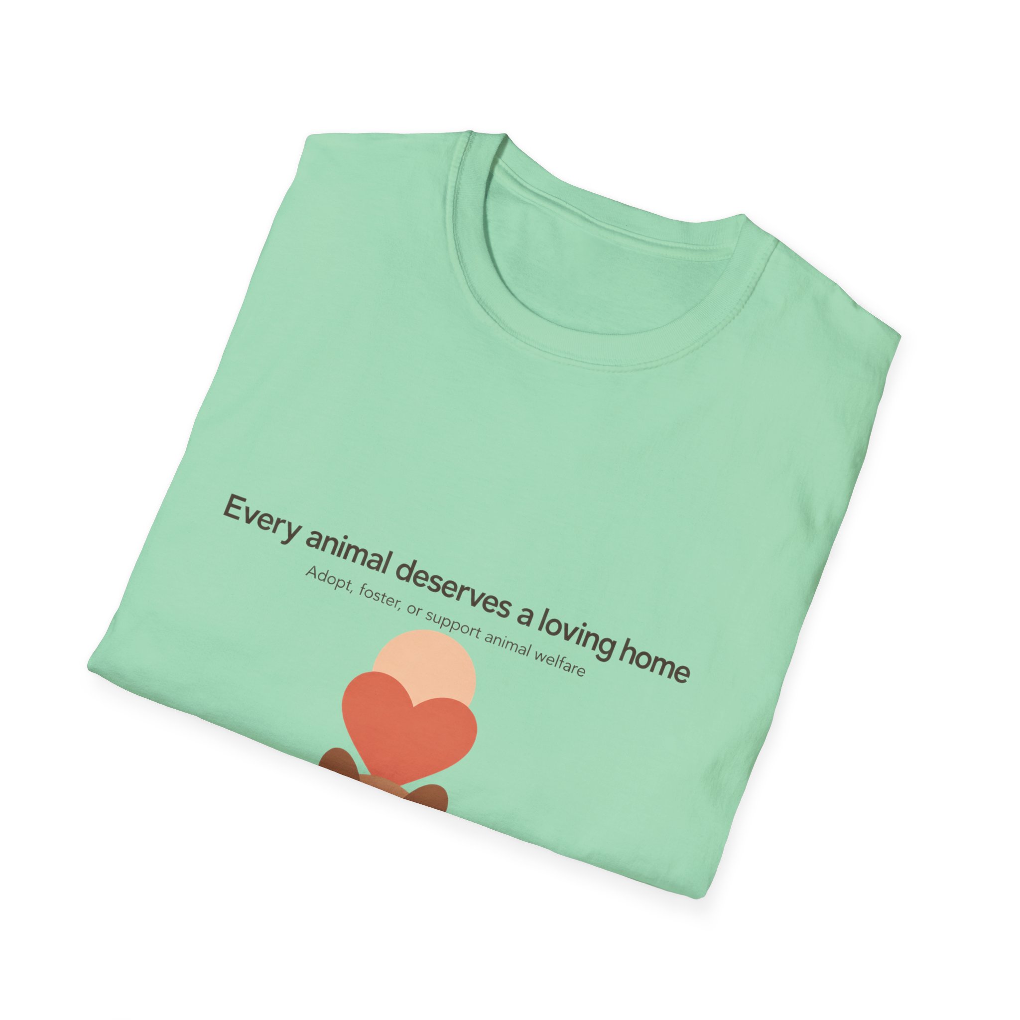 Animal Rescue T-Shirt – “Every animal deserves a loving home” Cute Pet Adoption Tee - Image 28