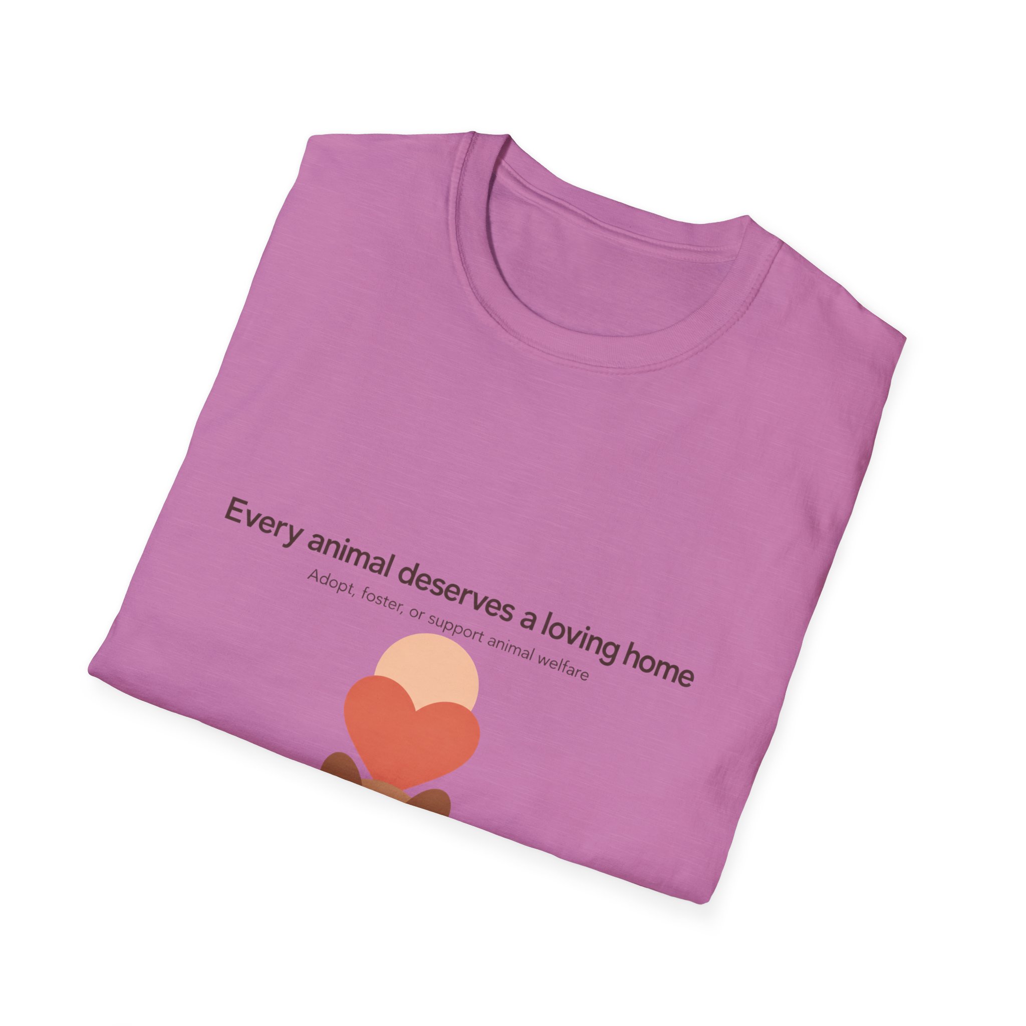 Animal Rescue T-Shirt – “Every animal deserves a loving home” Cute Pet Adoption Tee - Image 40