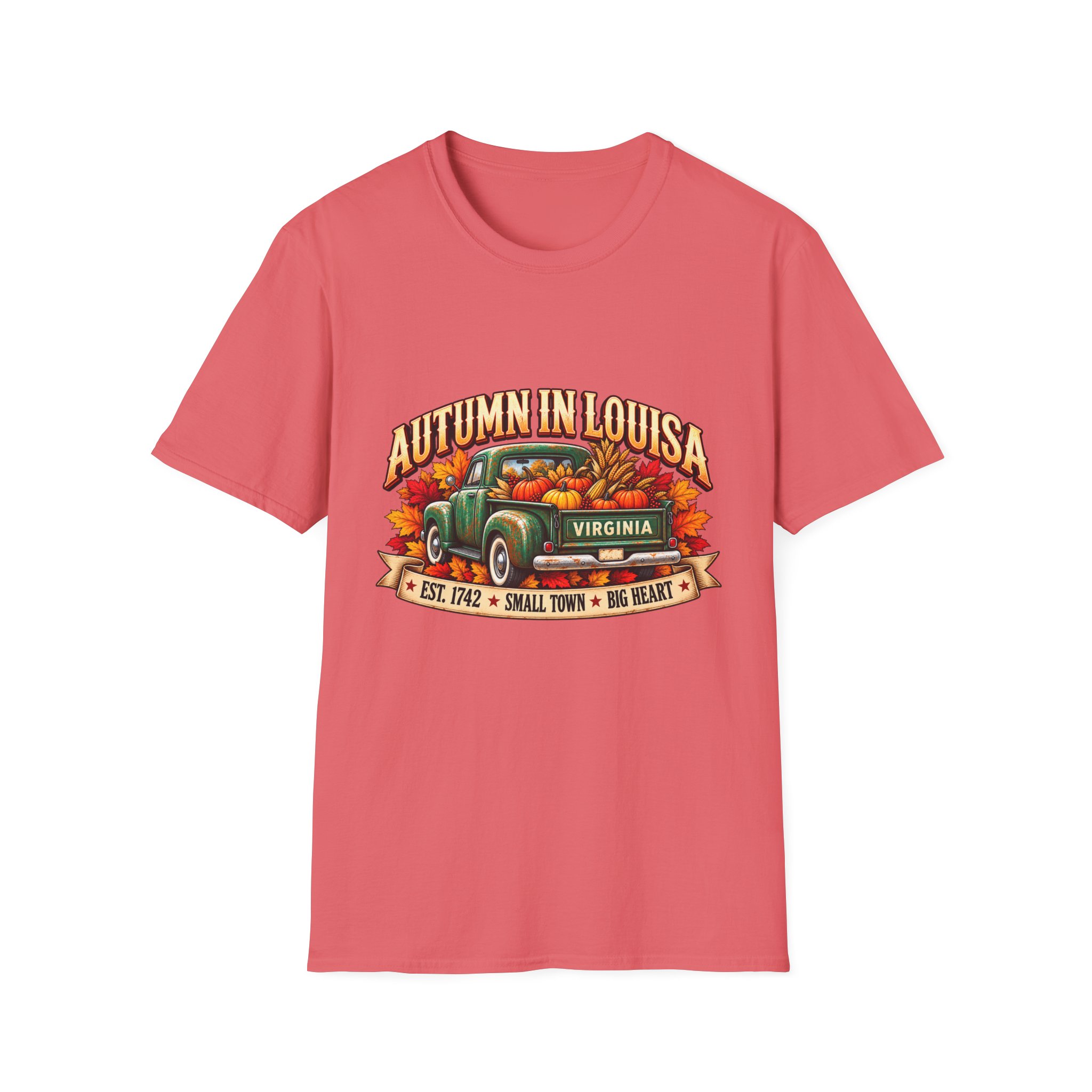 Autumn in Louisiana Virginia Harvest T-Shirt - Image 9
