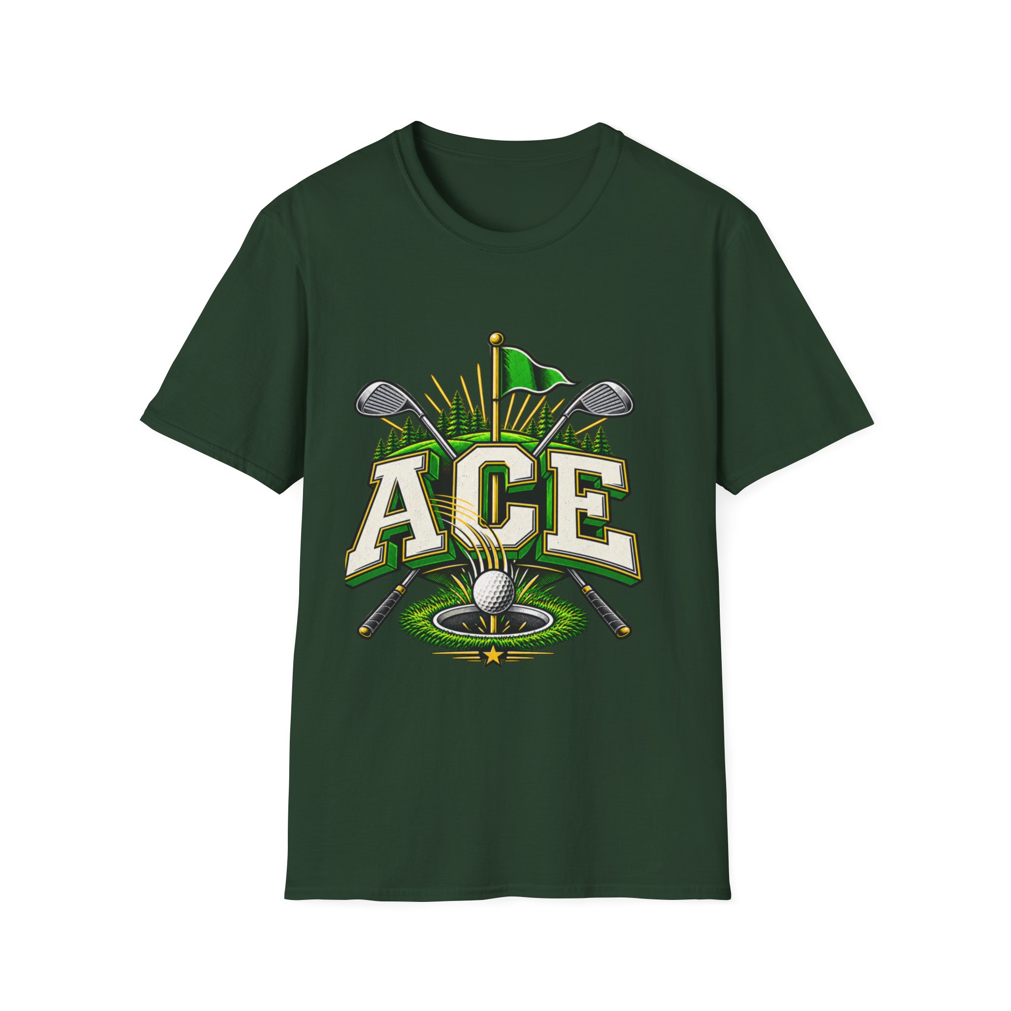 Golf Ace T-Shirt — ‘ACE’ Golf Graphic Tee for Players & Fans - Image 5