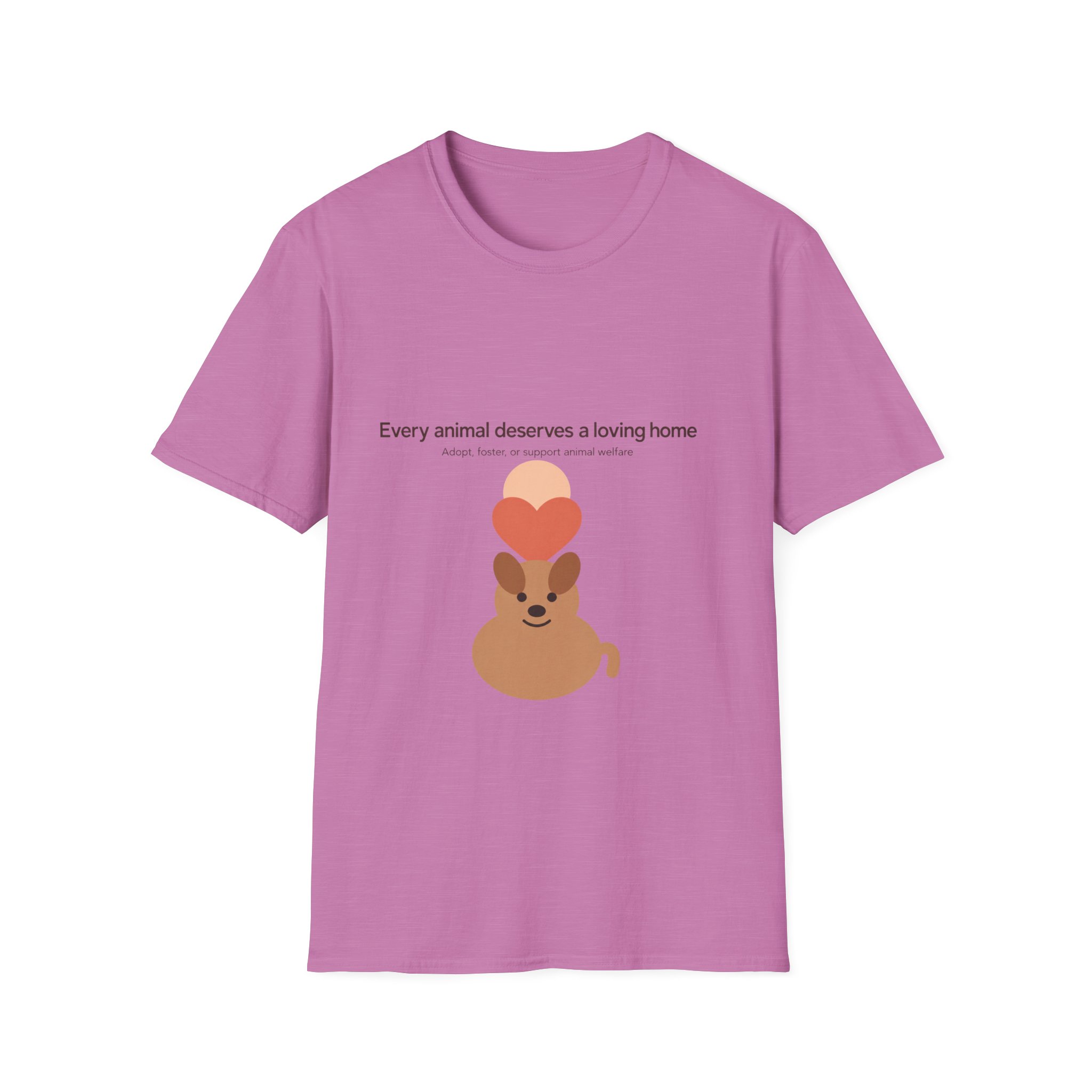 Animal Rescue T-Shirt – “Every animal deserves a loving home” Cute Pet Adoption Tee - Image 37