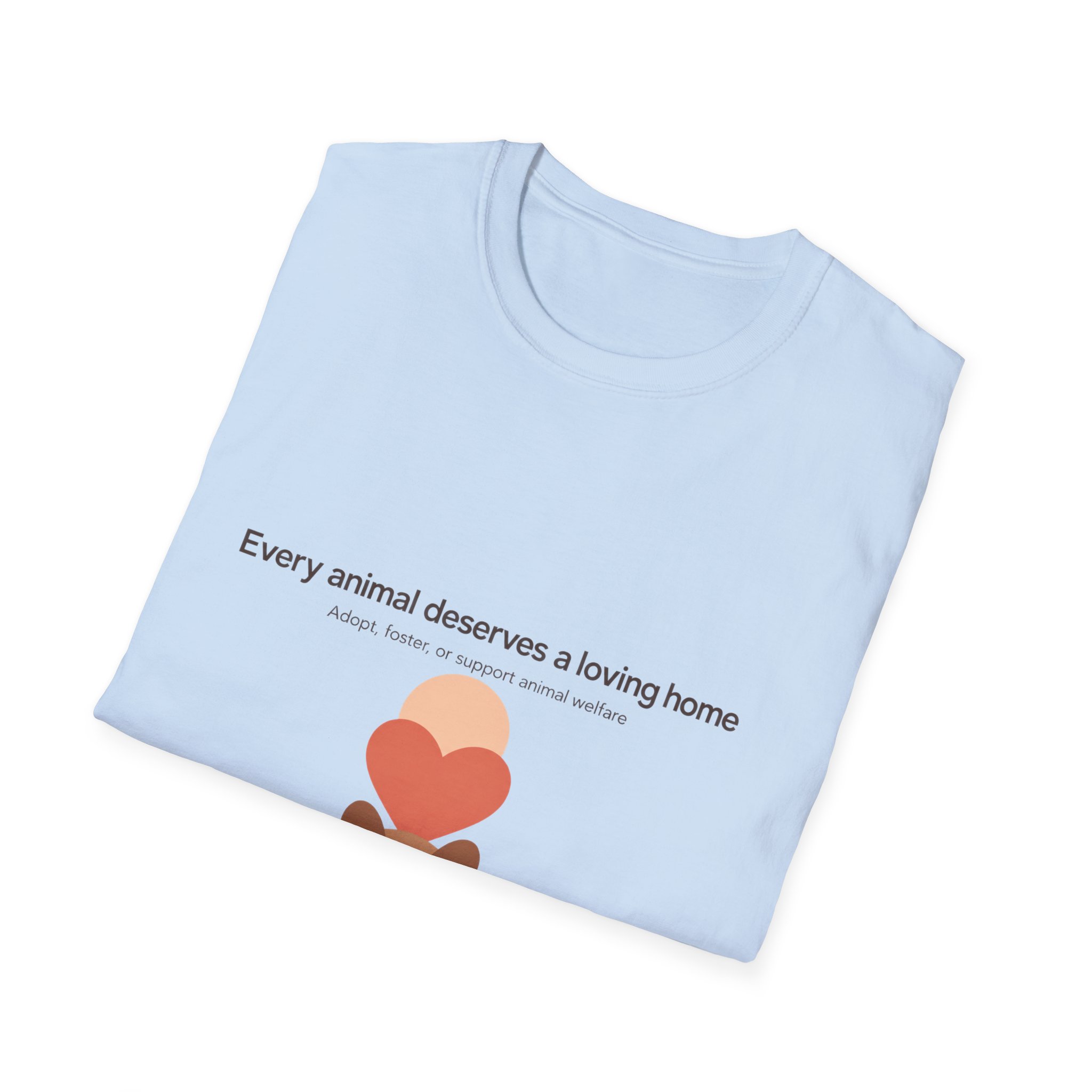 Animal Rescue T-Shirt – “Every animal deserves a loving home” Cute Pet Adoption Tee - Image 36