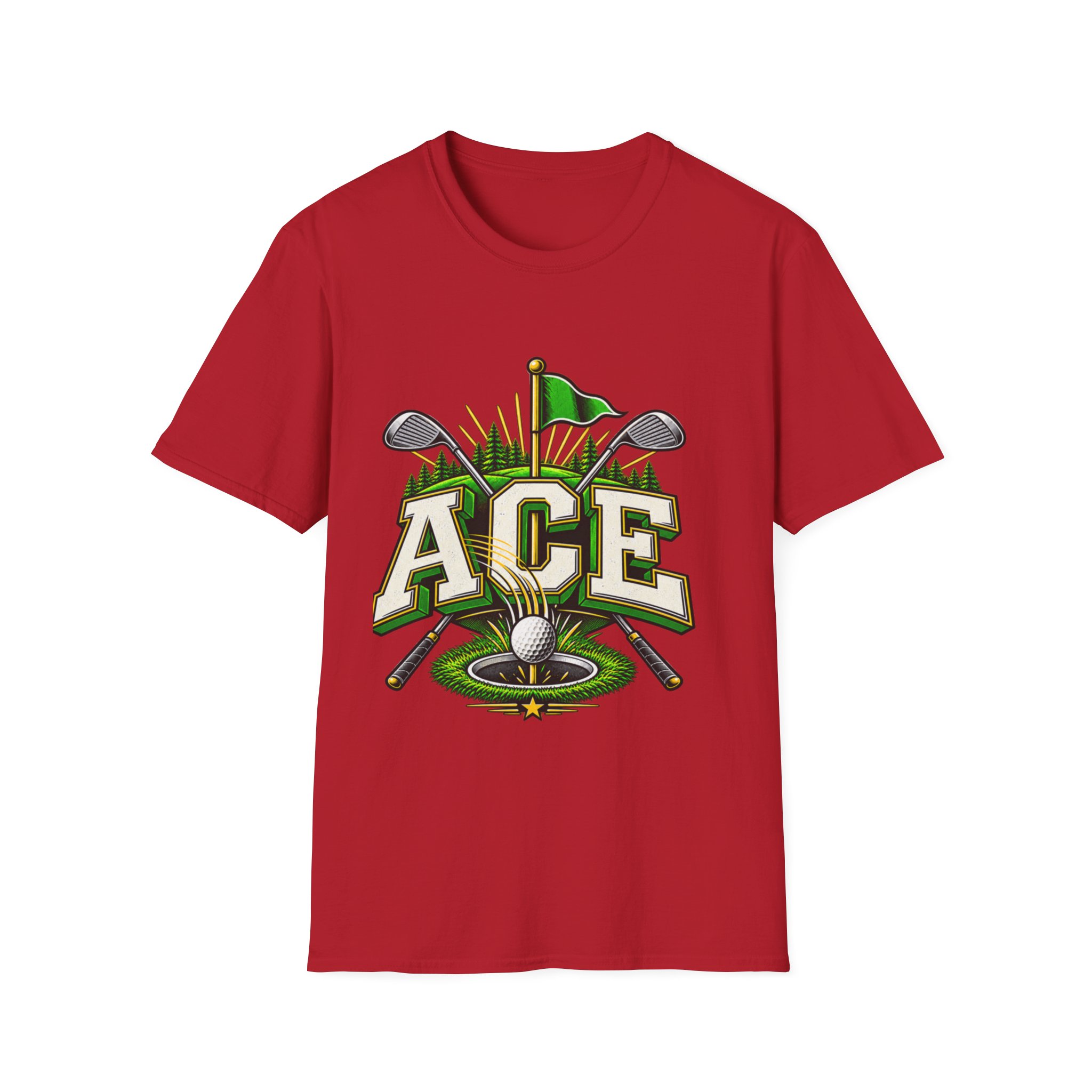 Golf Ace T-Shirt — ‘ACE’ Golf Graphic Tee for Players & Fans - Image 10