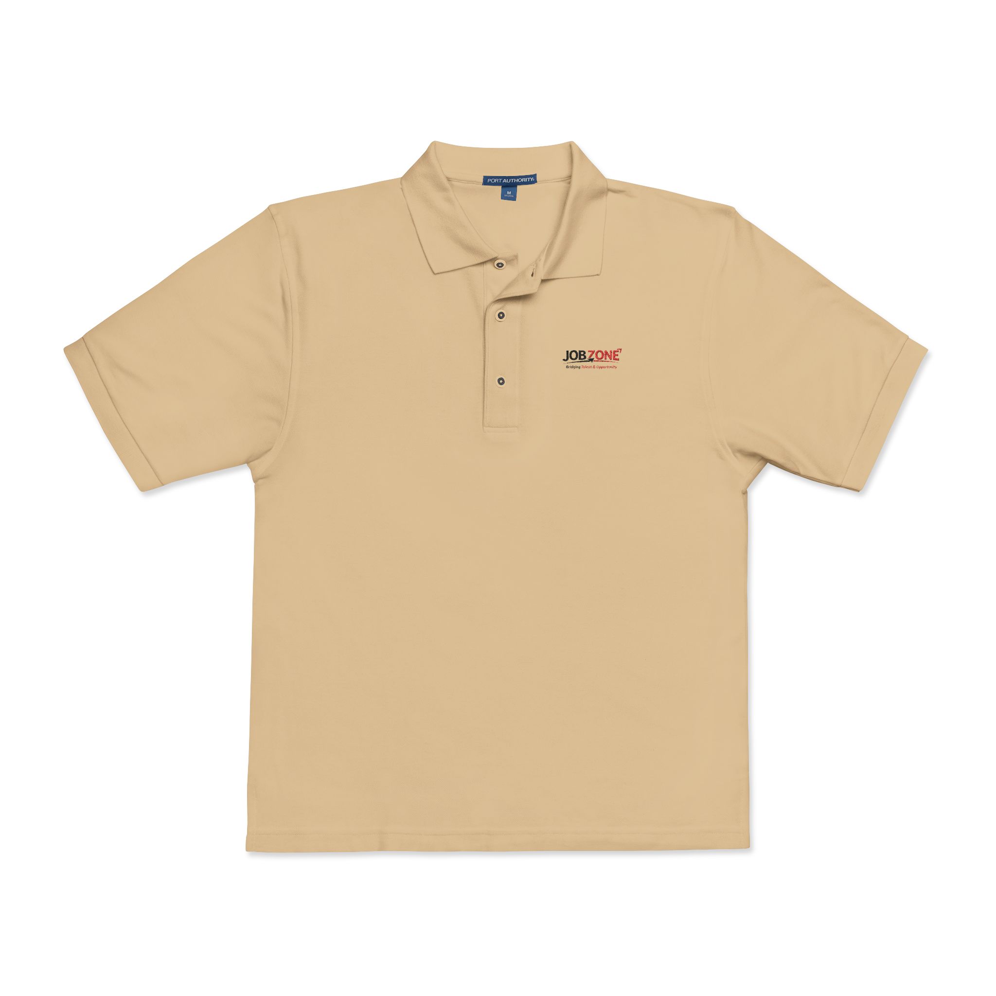 Embroidered 'AERO ZONE' White Polo Shirt — Classic Work & Casual Logo Polo - Image 5