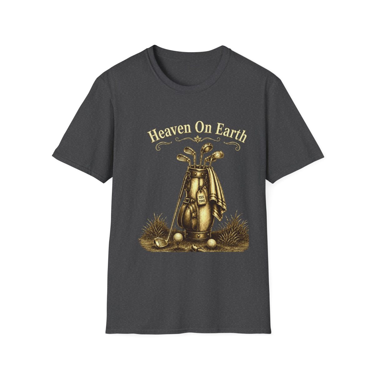 Heaven On Earth Golf Bag T-Shirt