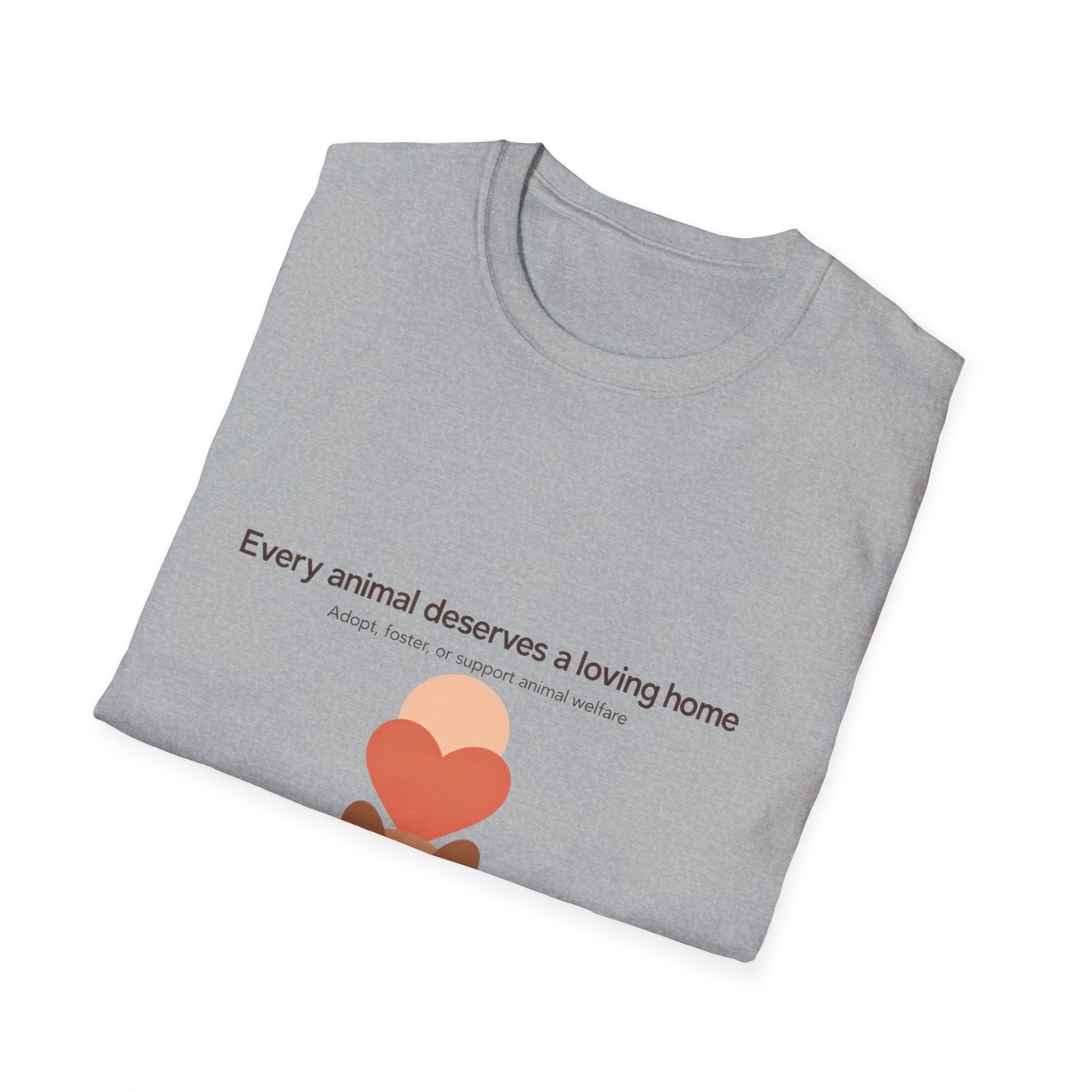 Animal Rescue T-Shirt – “Every animal deserves a loving home” Cute Pet Adoption Tee - Image 16