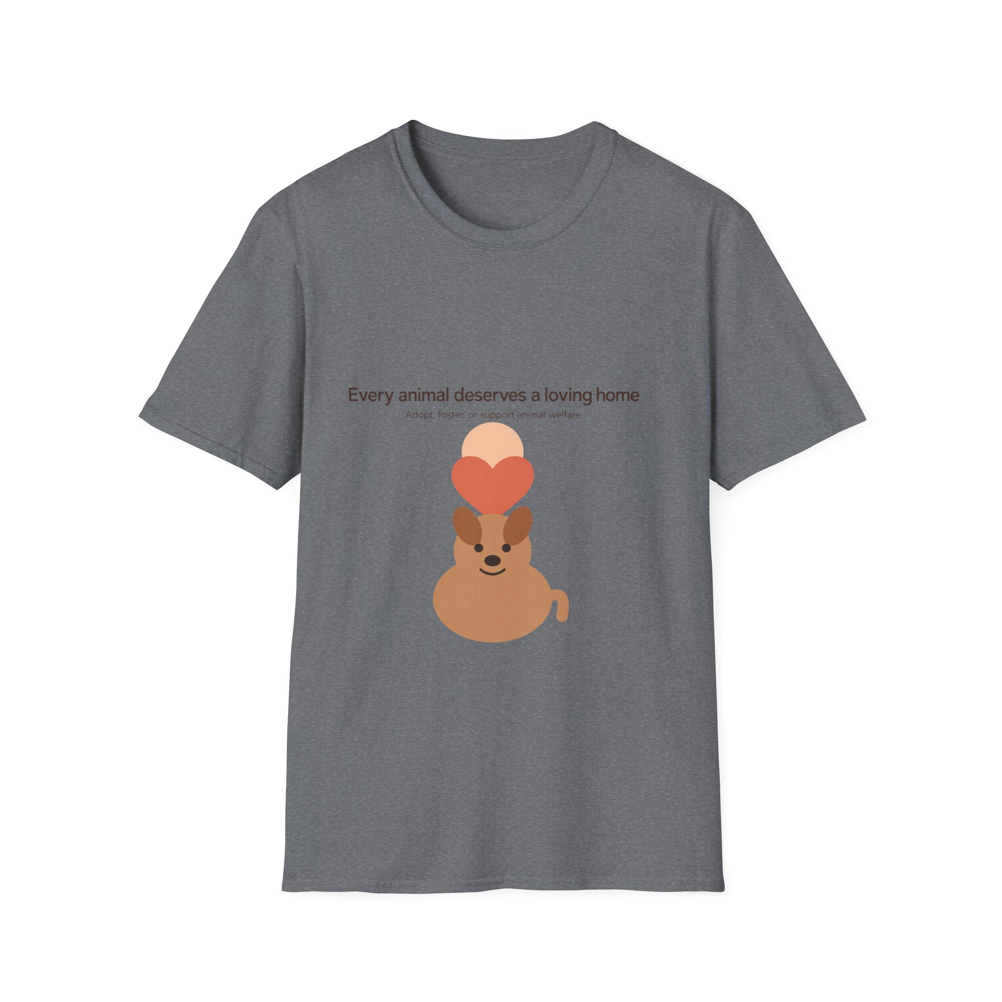 Animal Rescue T-Shirt – “Every animal deserves a loving home” Cute Pet Adoption Tee - Image 29